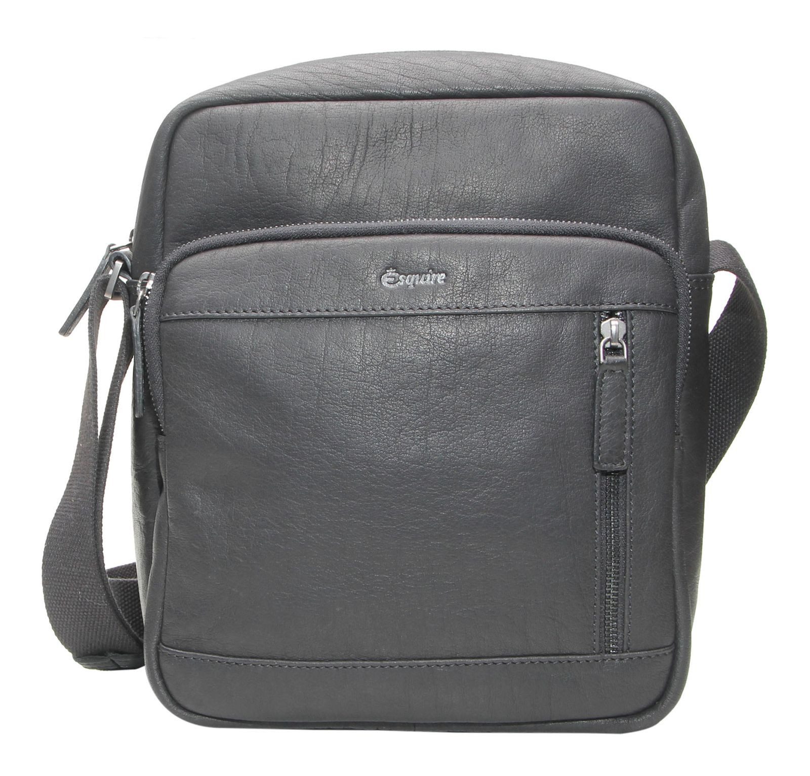 Esquire Umhängetasche Crossbody Bag, aus echtem Büffelleder
