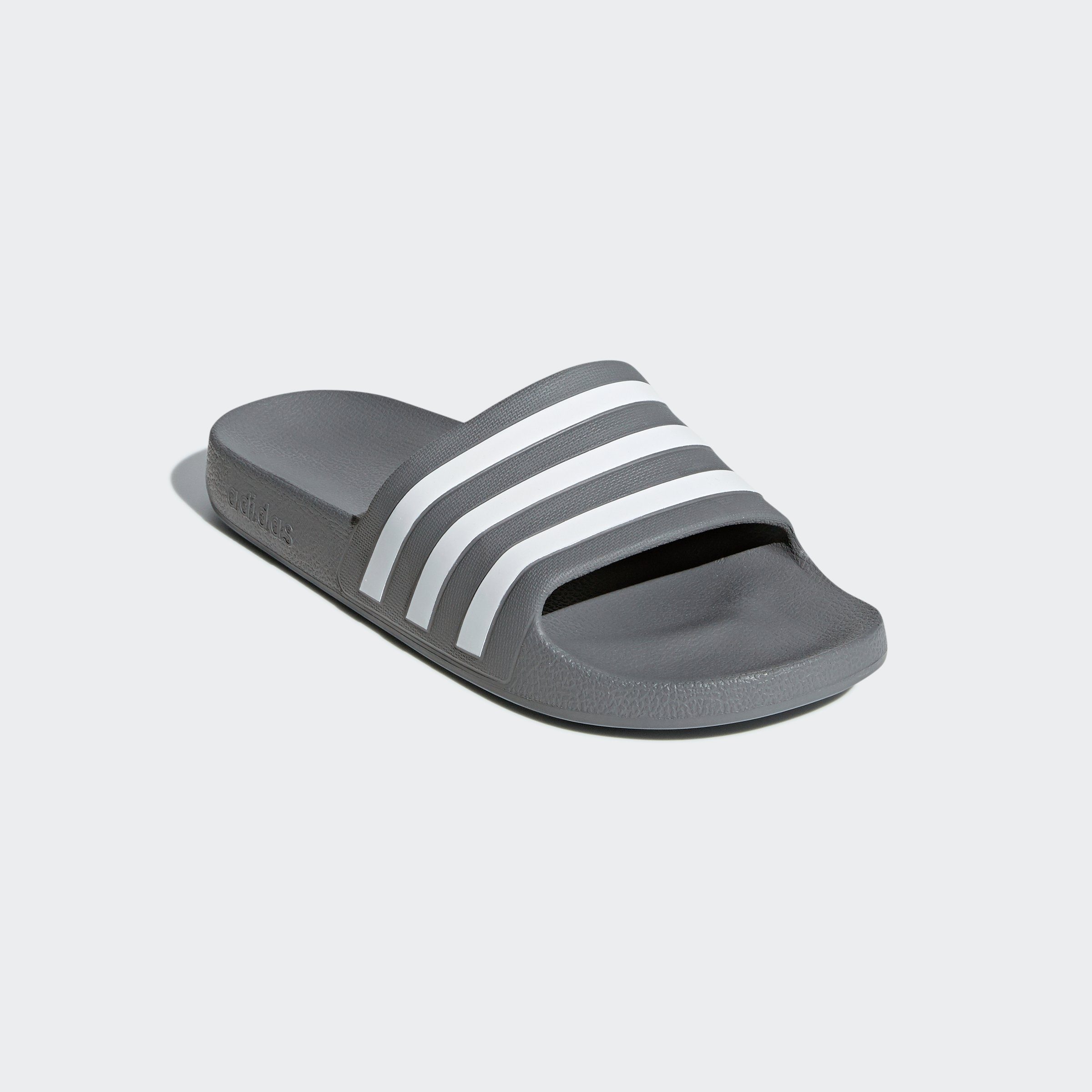 adidas Sportswear AQUA ADILETTE Badesandale Grey Three / Cloud White / Grey Three