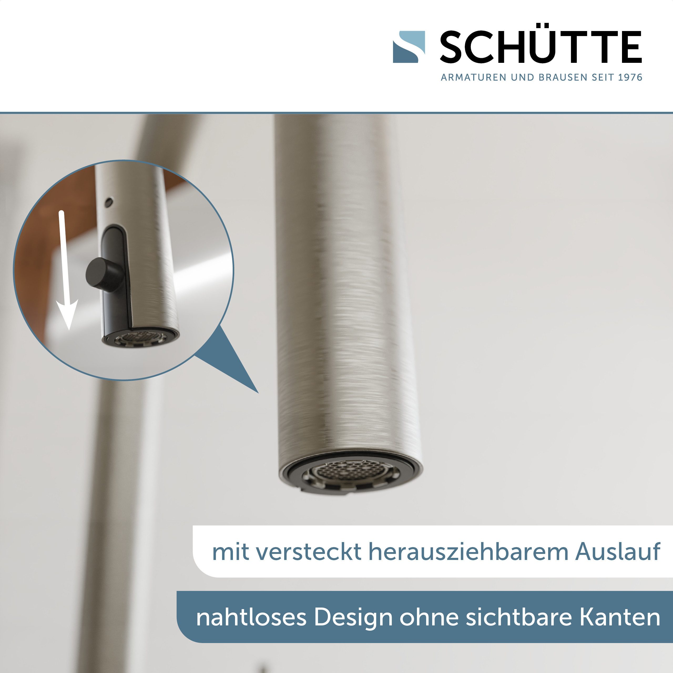 Schütte Spültischarmatur BLACKPOOL energiesp. Cold-Start-Funkt., 360° schwe günstig online kaufen