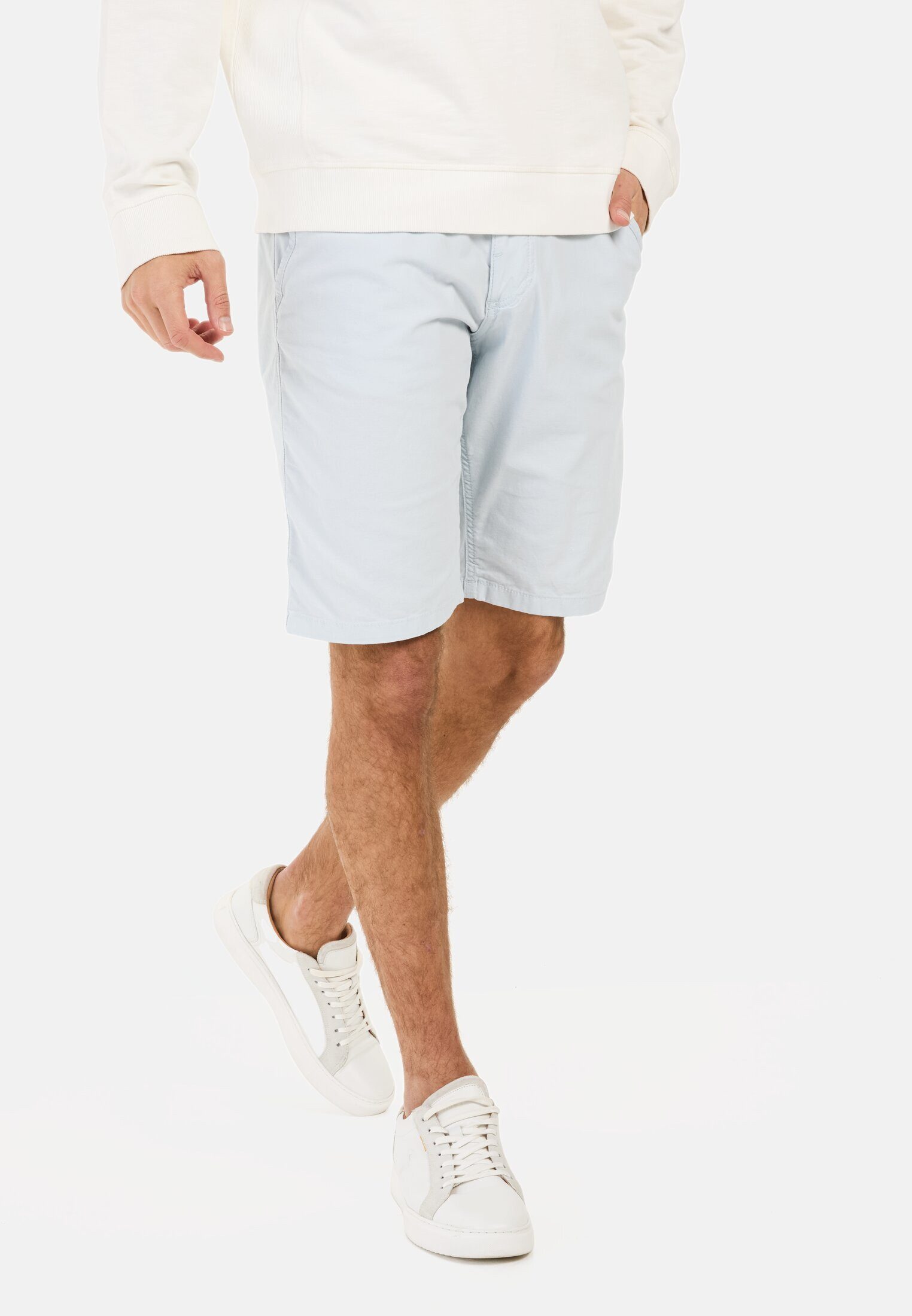 Chinoshorts mit Stretch