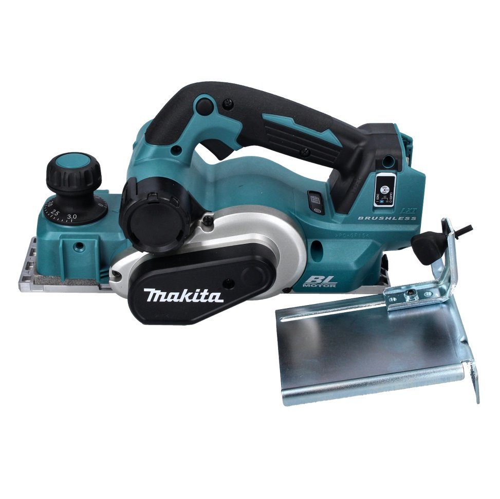 Makita Elektrohobel DKP 181 G1 Akku Hobel Falzhobel 82 mm 18 V Brushless + 1x Akku 6,0 Ah