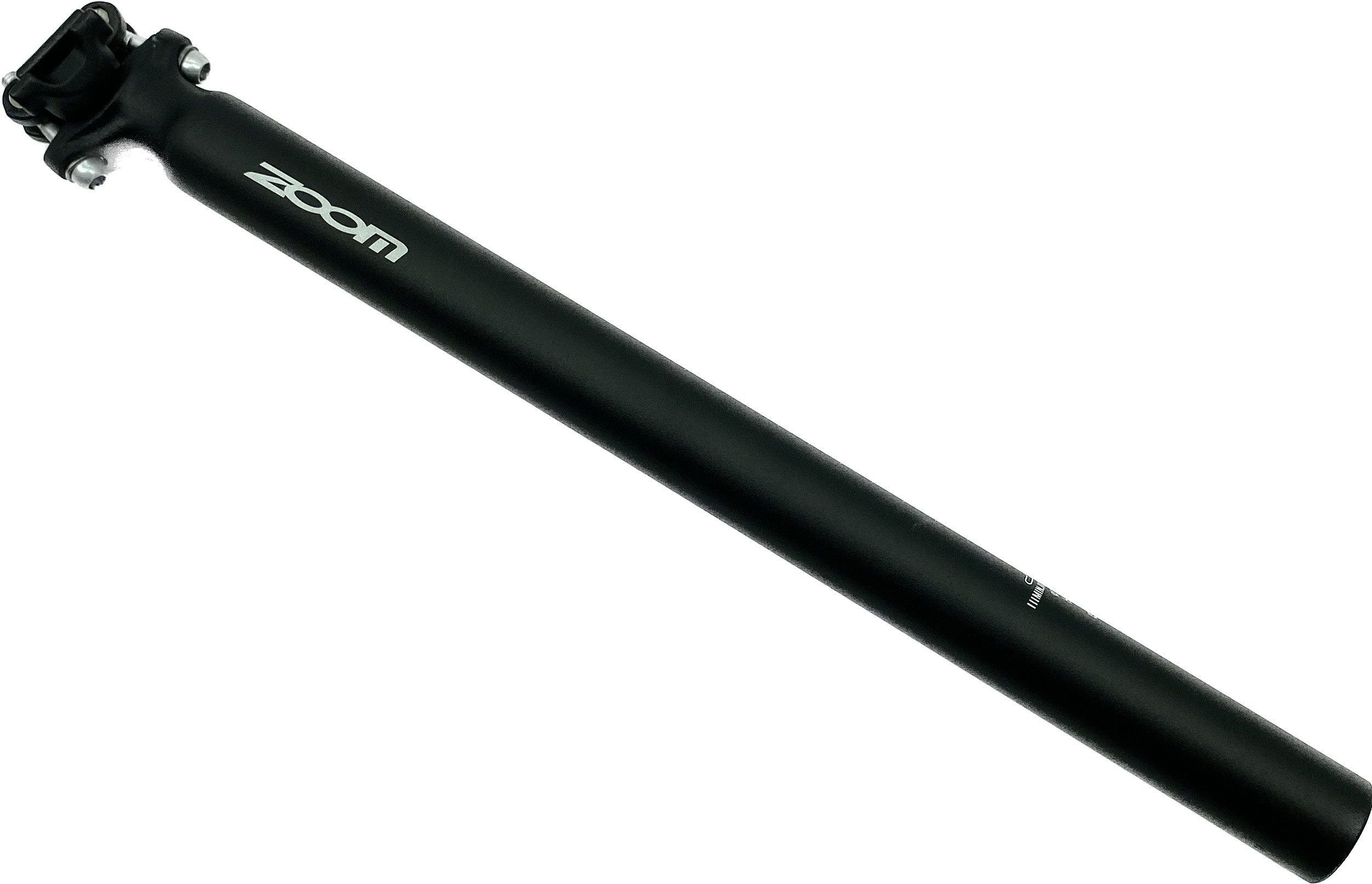ZOOM Sattelstütze, Fahrrad Sattelstütze Ø 30,9mm Alu 140kg 400mm