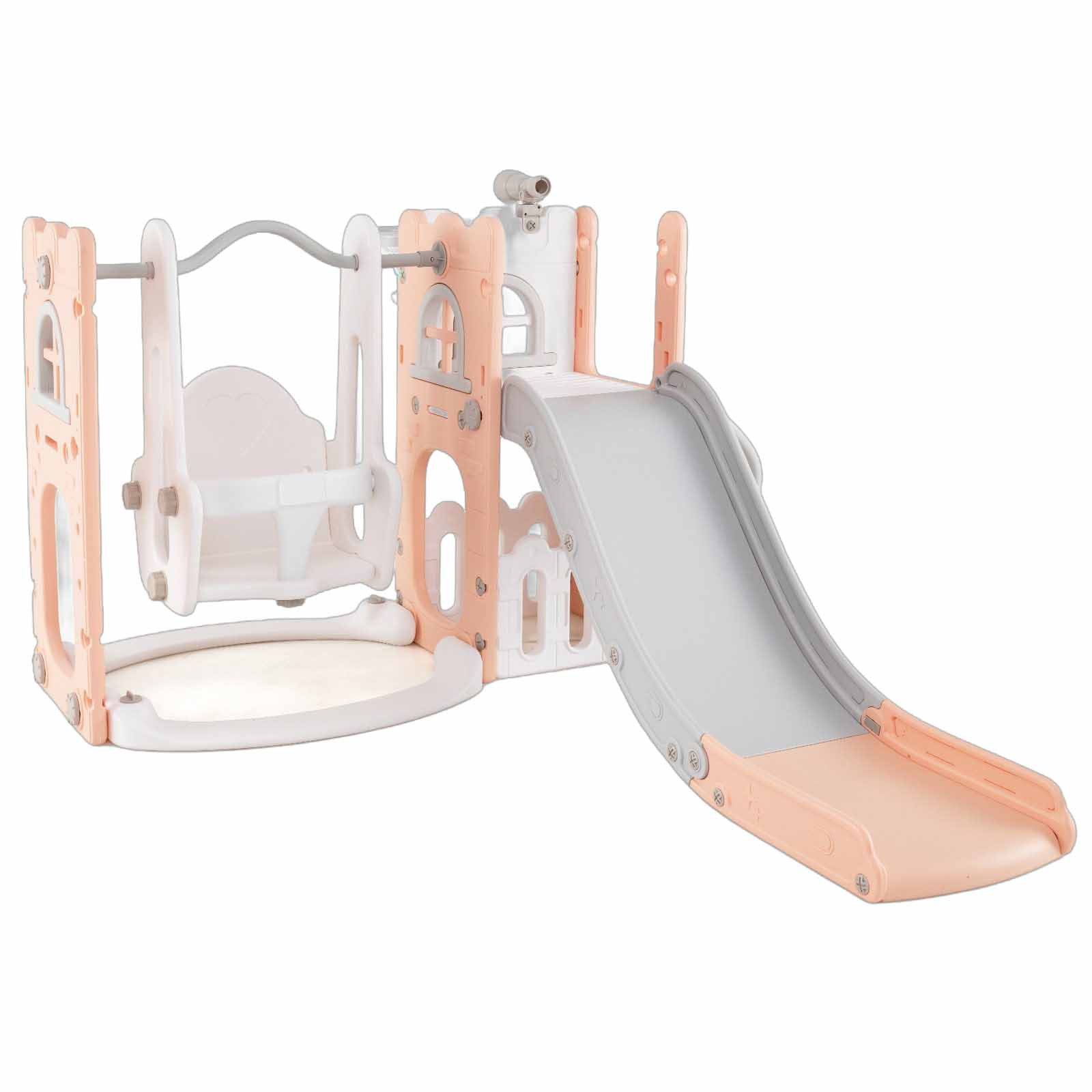 COSTWAY Rutsche, 7-in-1-Kinderrutsche für indoor und outdoor, ab 1 Jahr