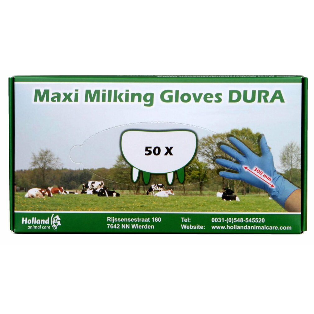 Dura Maxi Milking Gloves 300mm M 7-8 Dreibeinstativ