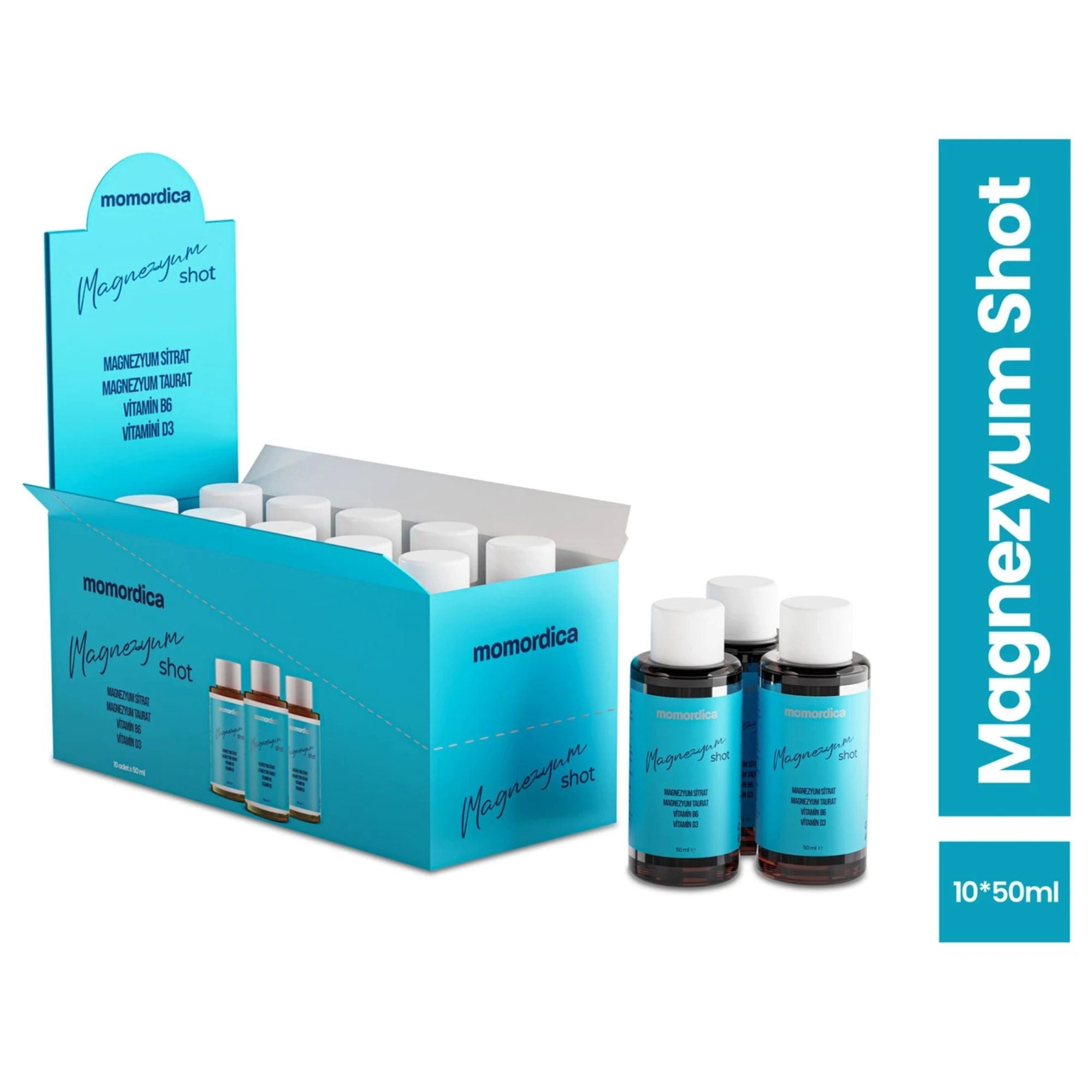 Momordica Sirup, Magnesium Shot 10 Stück (500ml)