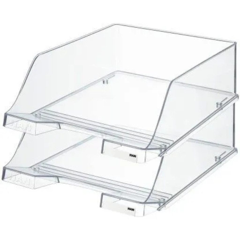 Briefablage 2 HAN Briefablagen XXL transparent