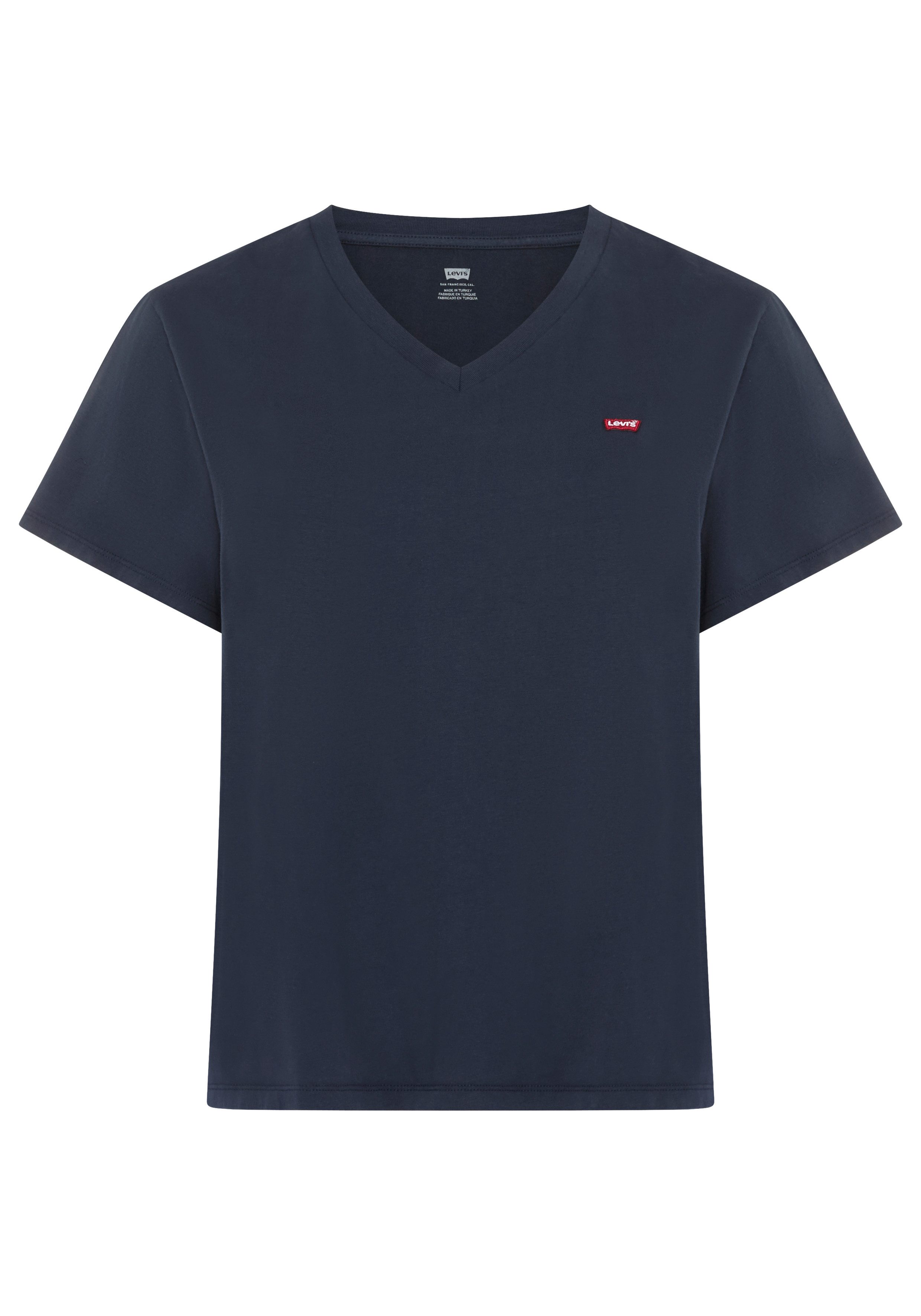 Levi's® Plus V-Shirt V NECK TEE Figurumspielende Passform