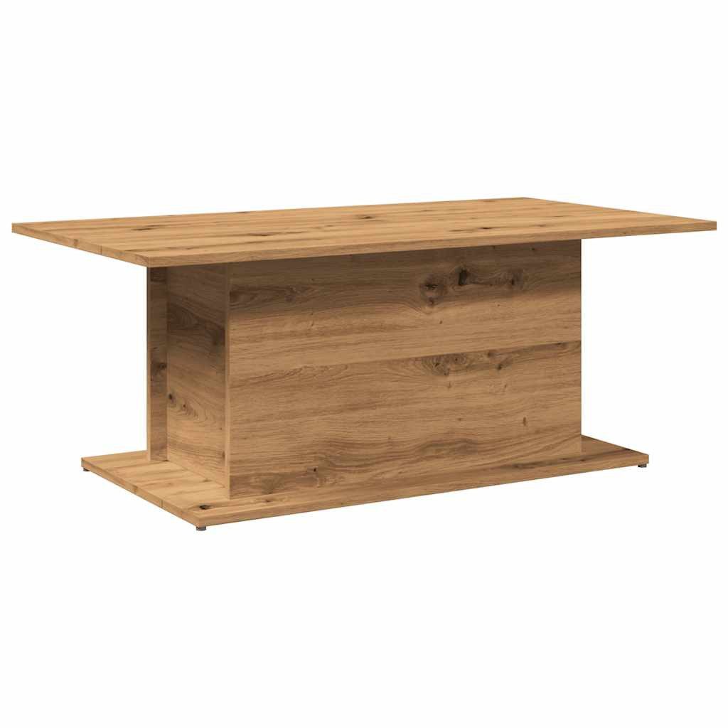 vidaXL Couchtisch Couchtisch Artisan-Eiche 102x55,5x40 cm günstig online kaufen