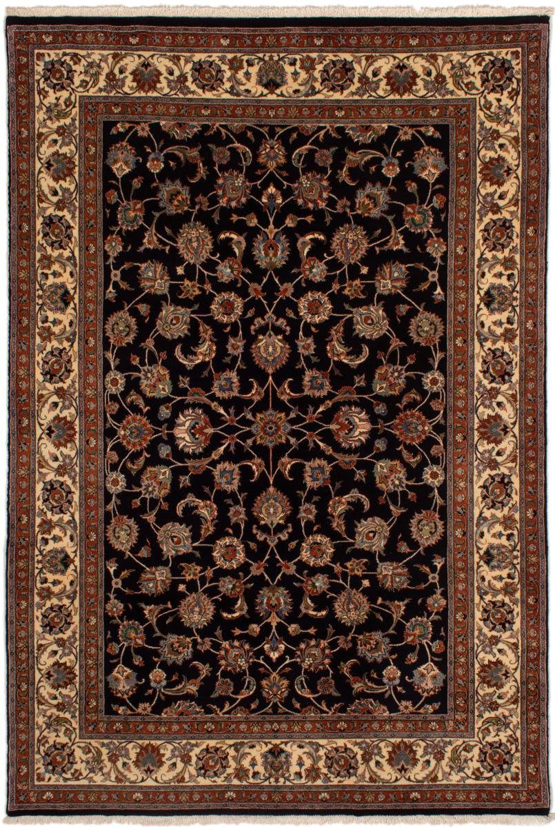 Orientteppich Mashhad 196x285 Handgeknüpfter Orientteppich / Perserteppich, Nain Trading, rechteckig, Höhe: 12 mm