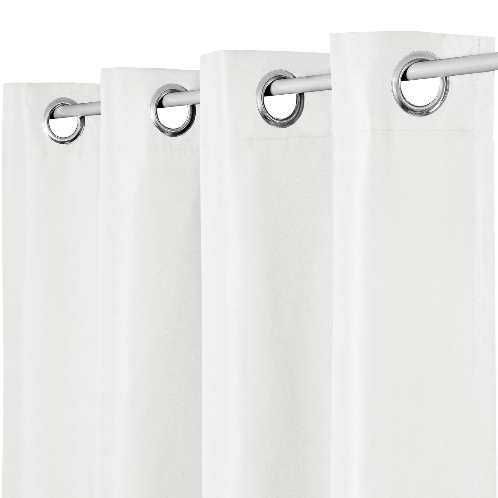 Melody Vorhang Gardine Curtain Blickdicht Sichtschutz Dekoschal (2 St), Öse günstig online kaufen