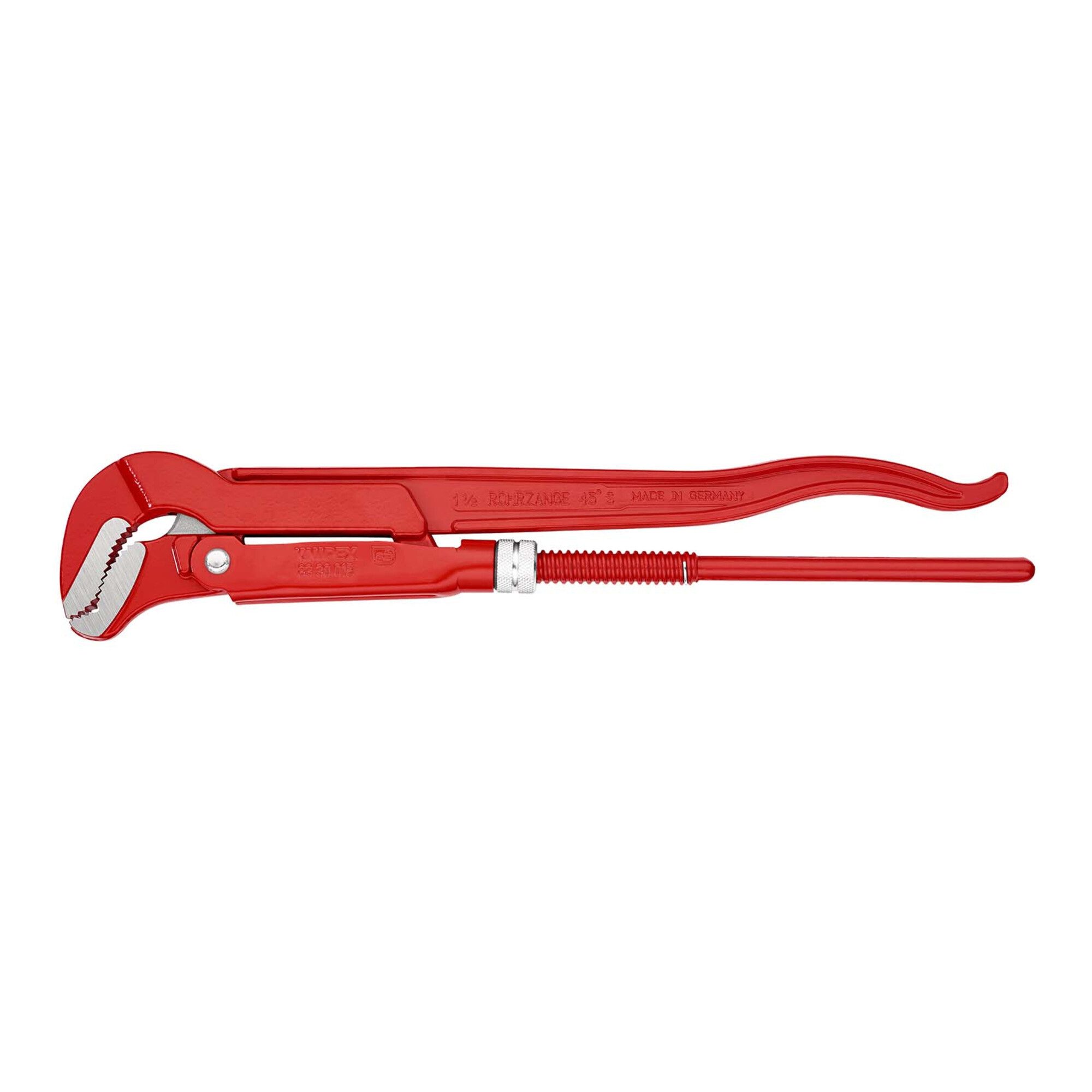Knipex Rohrzange KNIPEX 83 30 015 Rohrzange S-Maul rot pulverbeschichtet 420 mm
