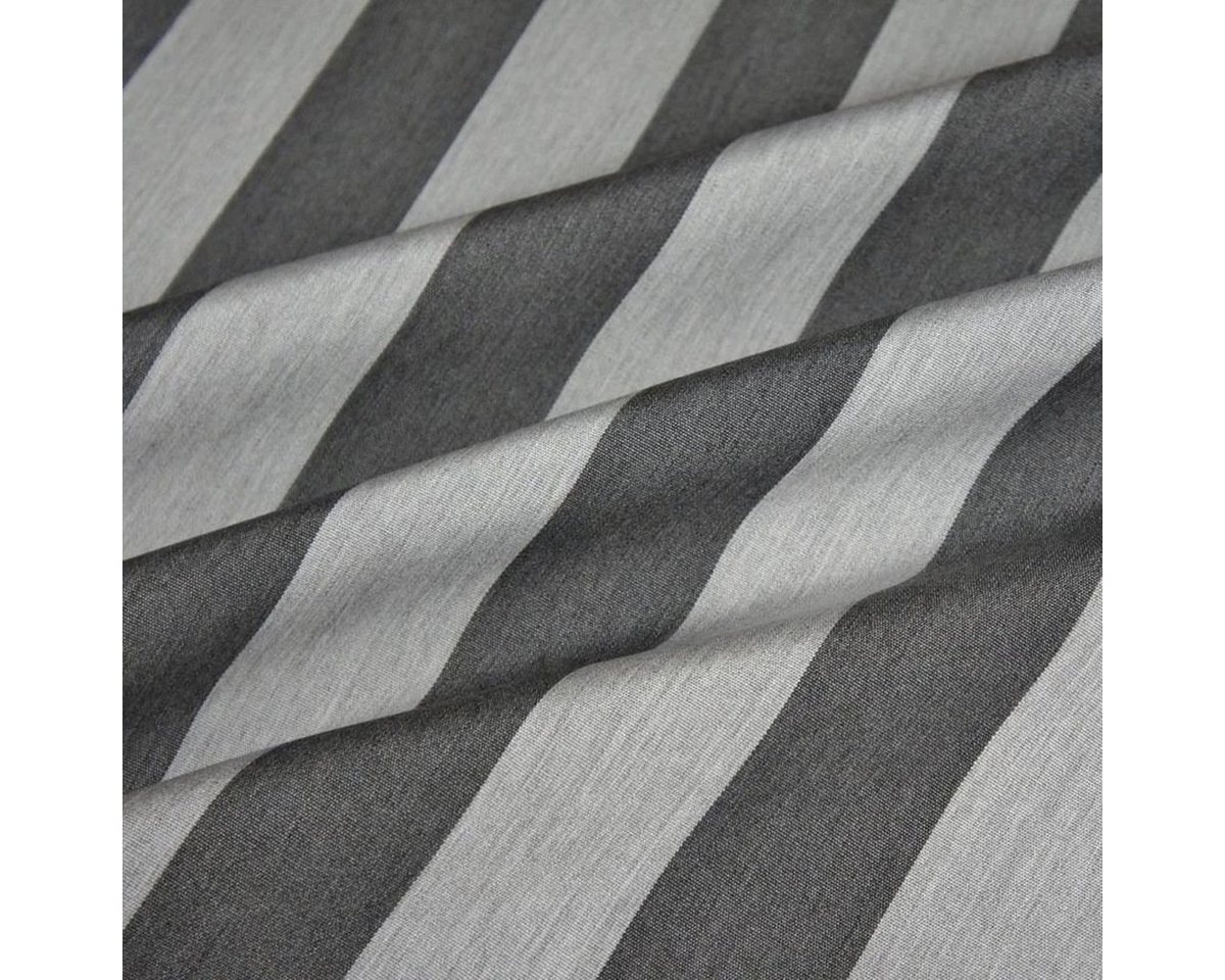 Thumbnail - Stofferia Stoff Outdoorstoff Agora Lines Grafito, Breite 160 cm, Meterware
