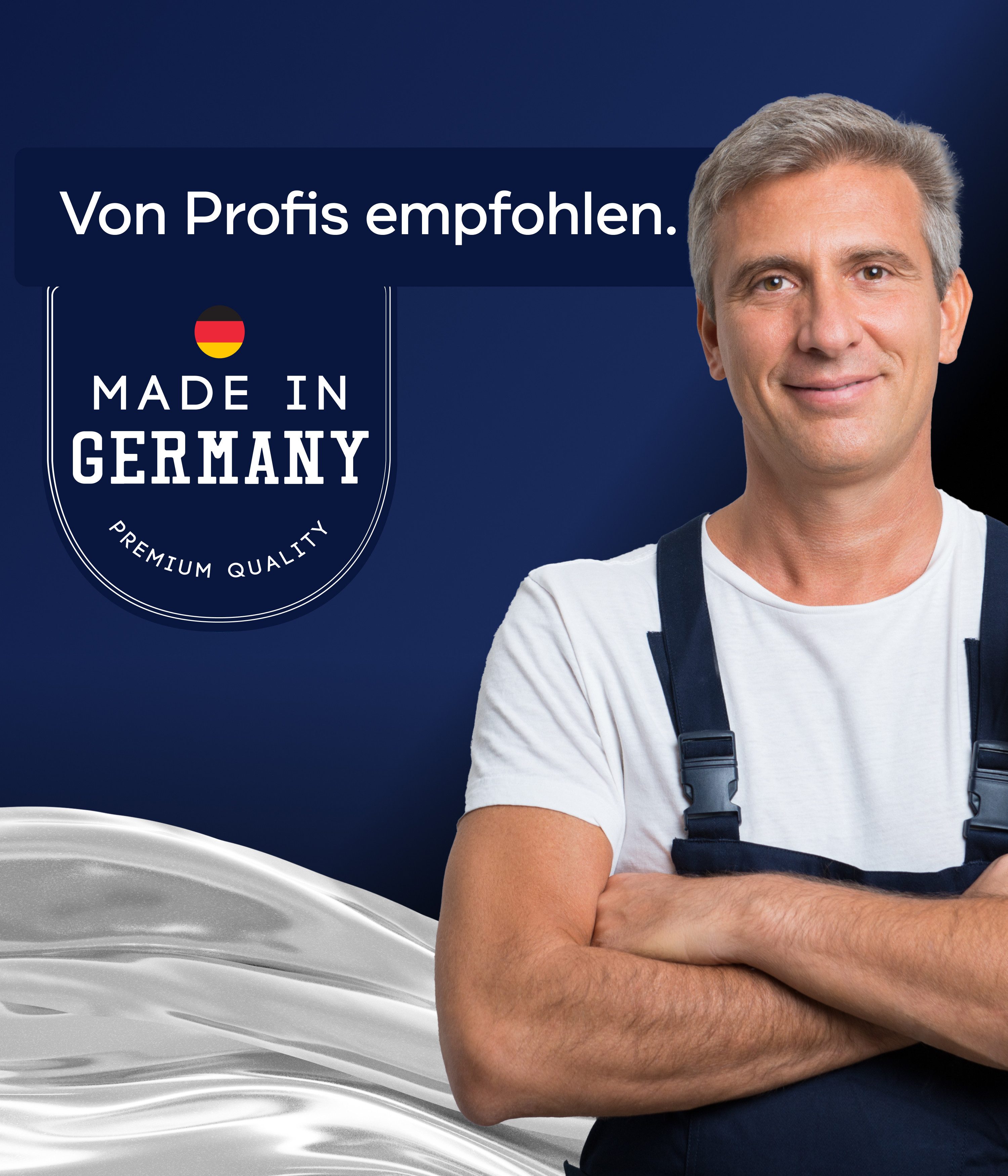 plid Weißlack Premium Möbellack Weisslack Türenlack Holzlack Lackierset, Schnelltrocknend, verarbeitungsfertig – Bild 5 von 5