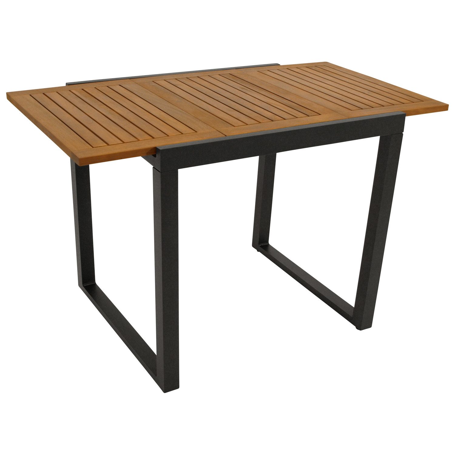 DEGAMO Gartentisch RIVELLO ausziehbar, 80/120x70cm, Alu günstig online kaufen