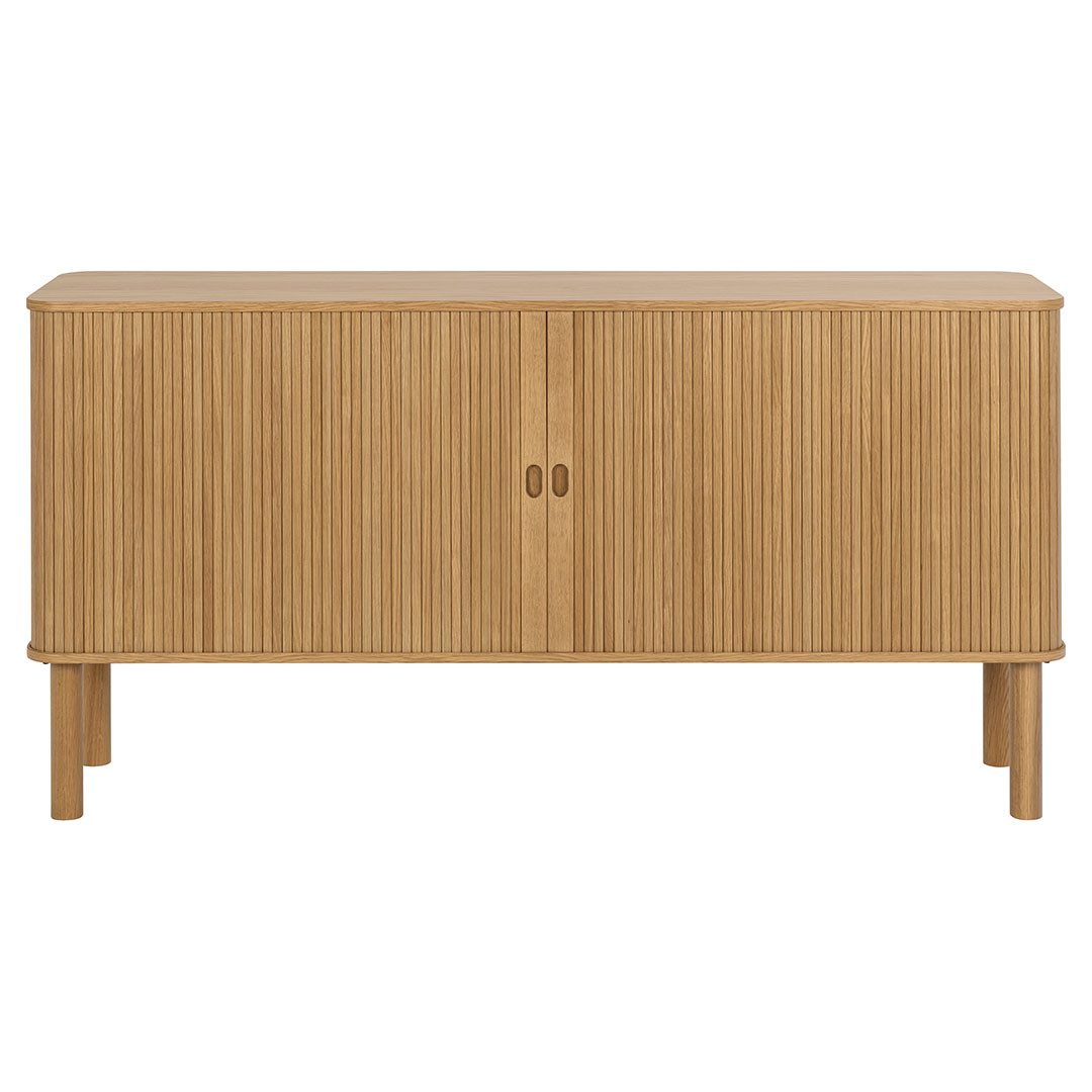 ACTONA GROUP Sideboard Langley Sideboard 2 Schiebetüren Eiche dekor.