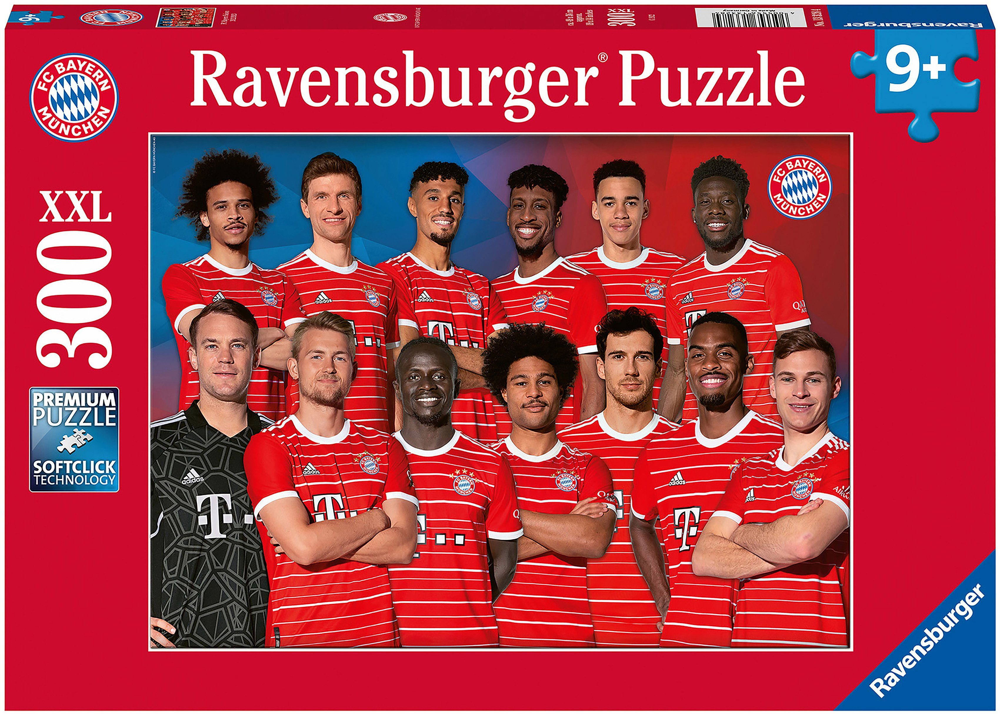 Ravensburger Puzzle FC Bayern Saison weltweit - Germany, FSC® in Wald 2022/2023, Made Puzzleteile, schützt - 300