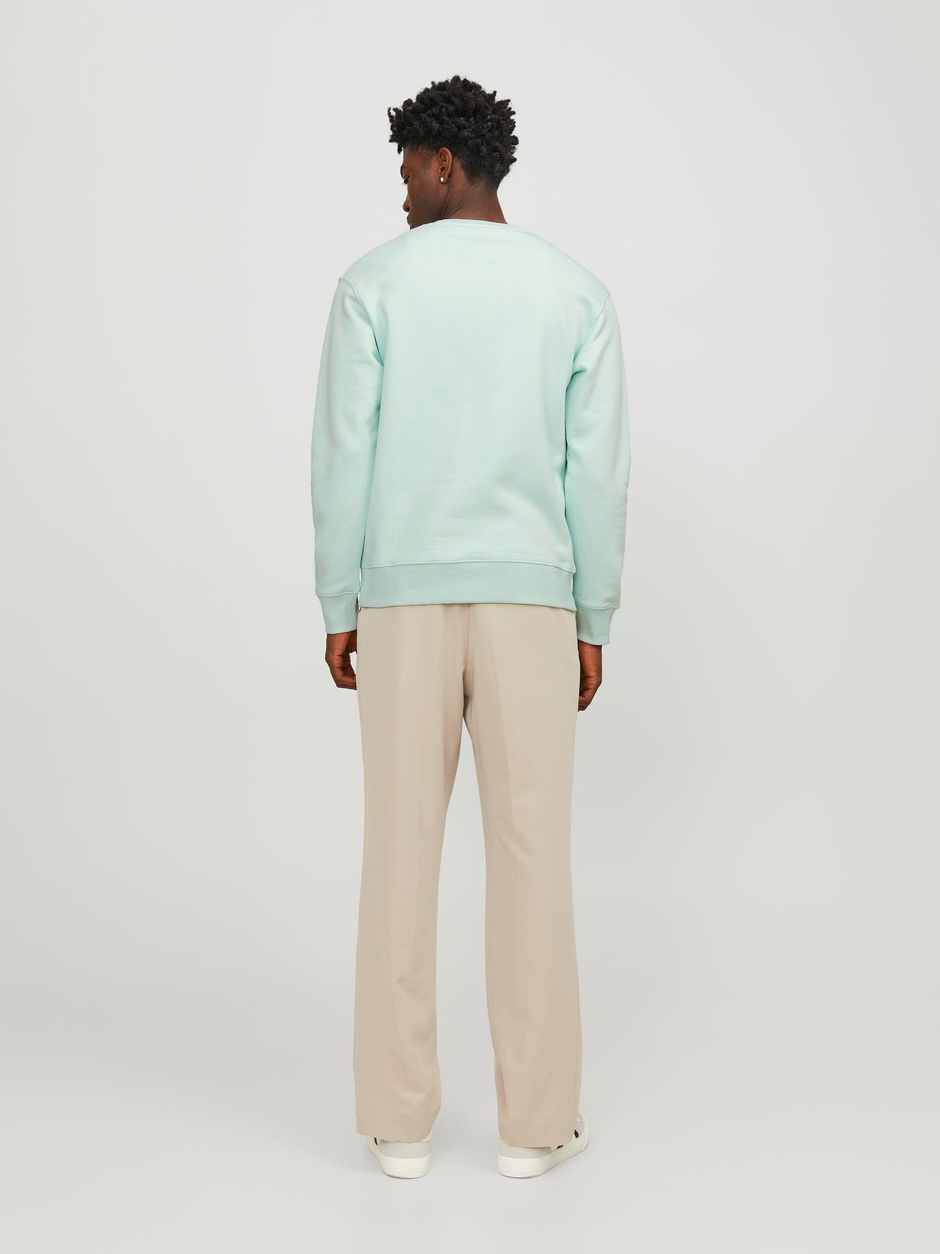 JJESTAR NOOS CREW NECK BASIC soothing SWEAT sea Sweatshirt Jones & Jack