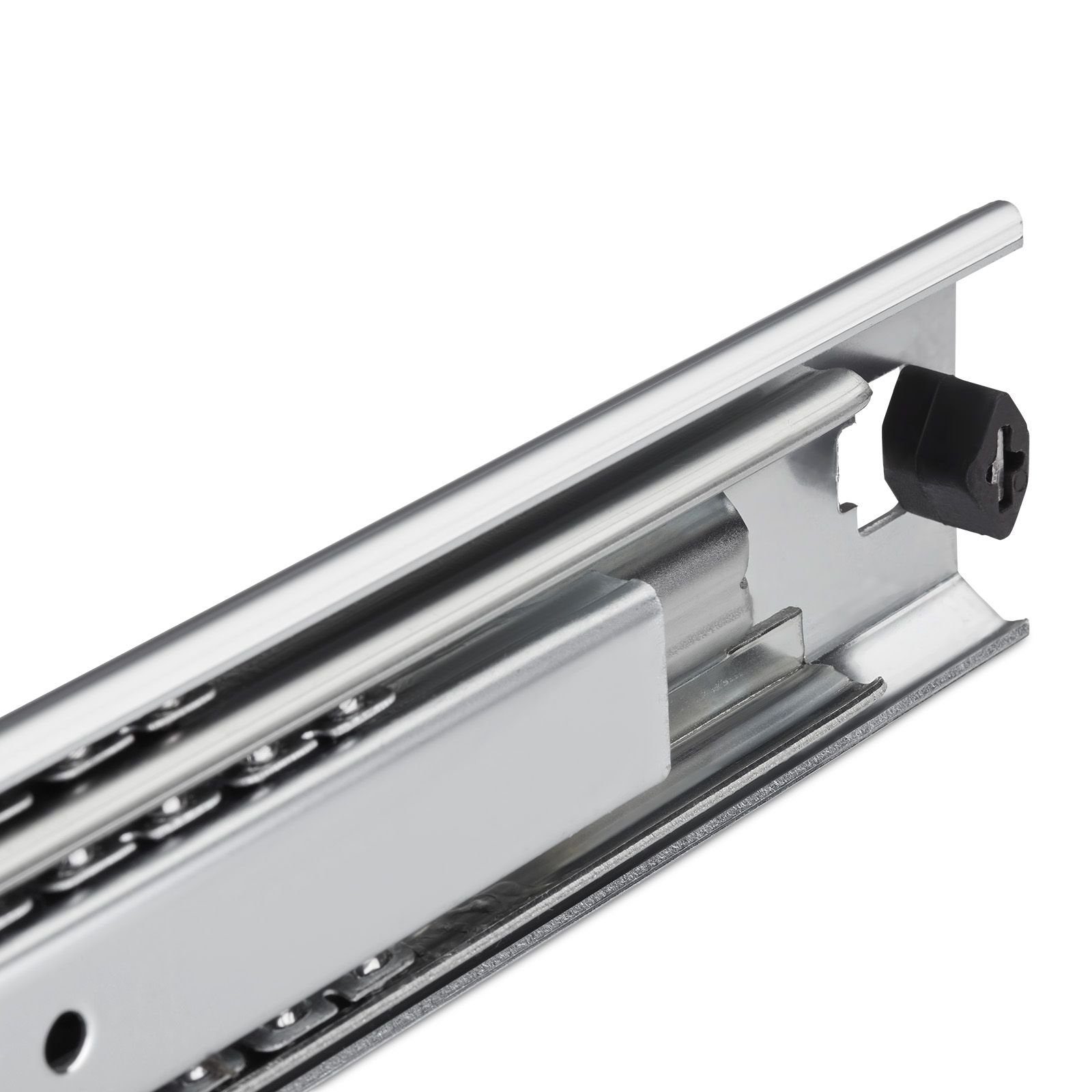 SO-TECH® Auszug Vollauszug belastbar bis 80 kg, Längen 250 - 1500 mm (2 St), Länge 300 mm, Höhe 53,4 mm, kugelgelagert