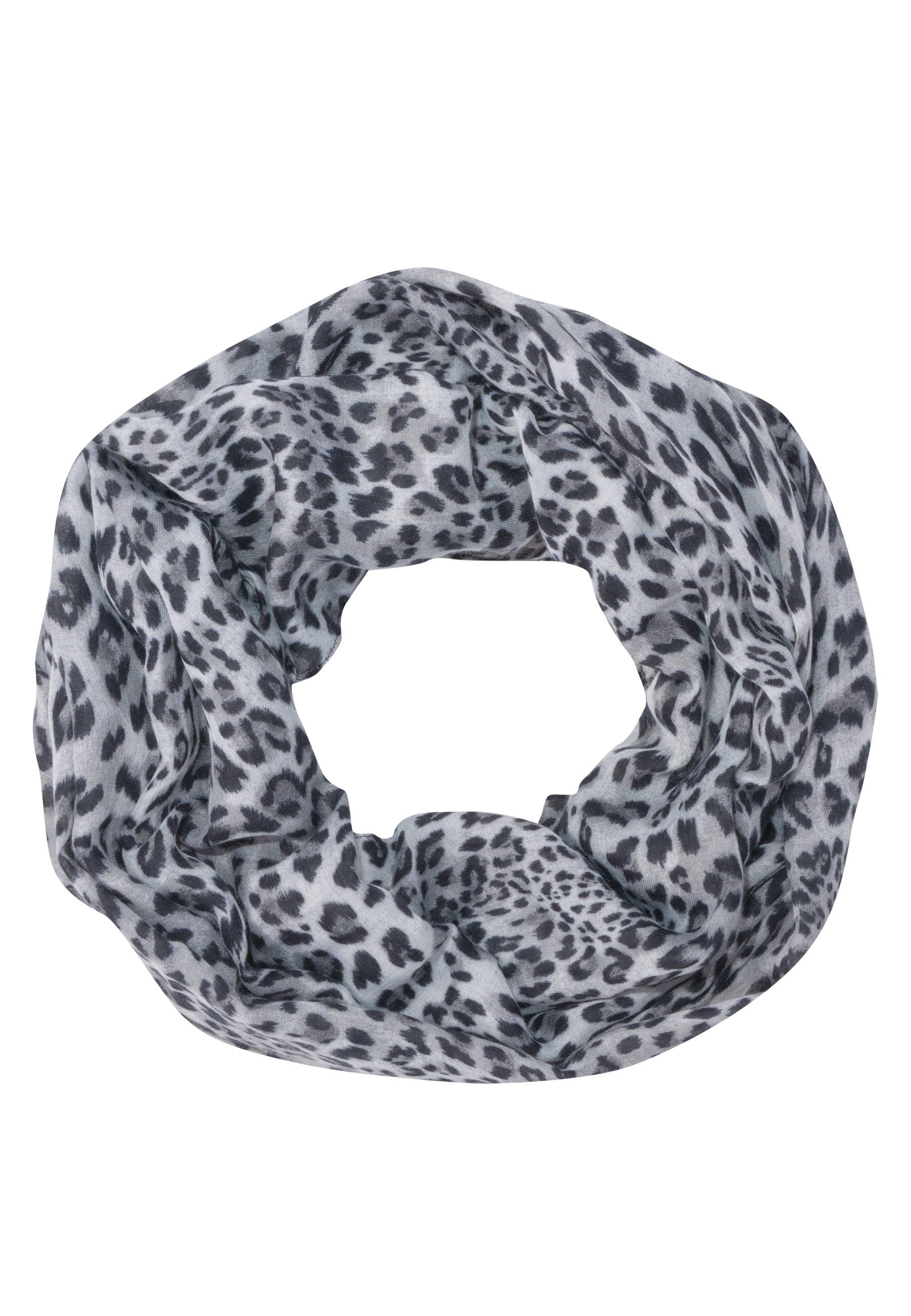 Seasons of April Loop LOOP GYDA LEO, Loop Schal GYDA mit Leo Print – Weich günstig online kaufen