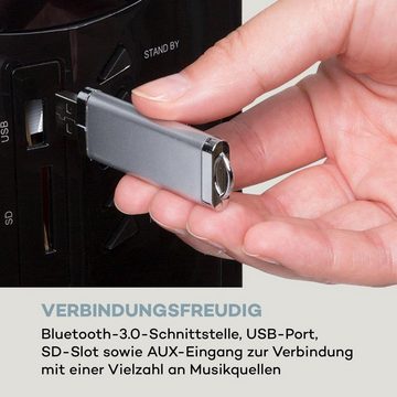 Auna Areal Nobility 5.1-Kanal-Surround-System 120W RMS BT 3.0 USB SD AUX Fernbedienung Lautsprechersystem (120 W)