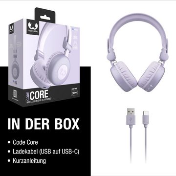 Fresh´n Rebel Code Core wireless Kopfhörer (Vintage-Retro-Design, Kabellose Freiheit mit 30 Stunden Wiedergabezeit, Faltbares und leichtes Design)