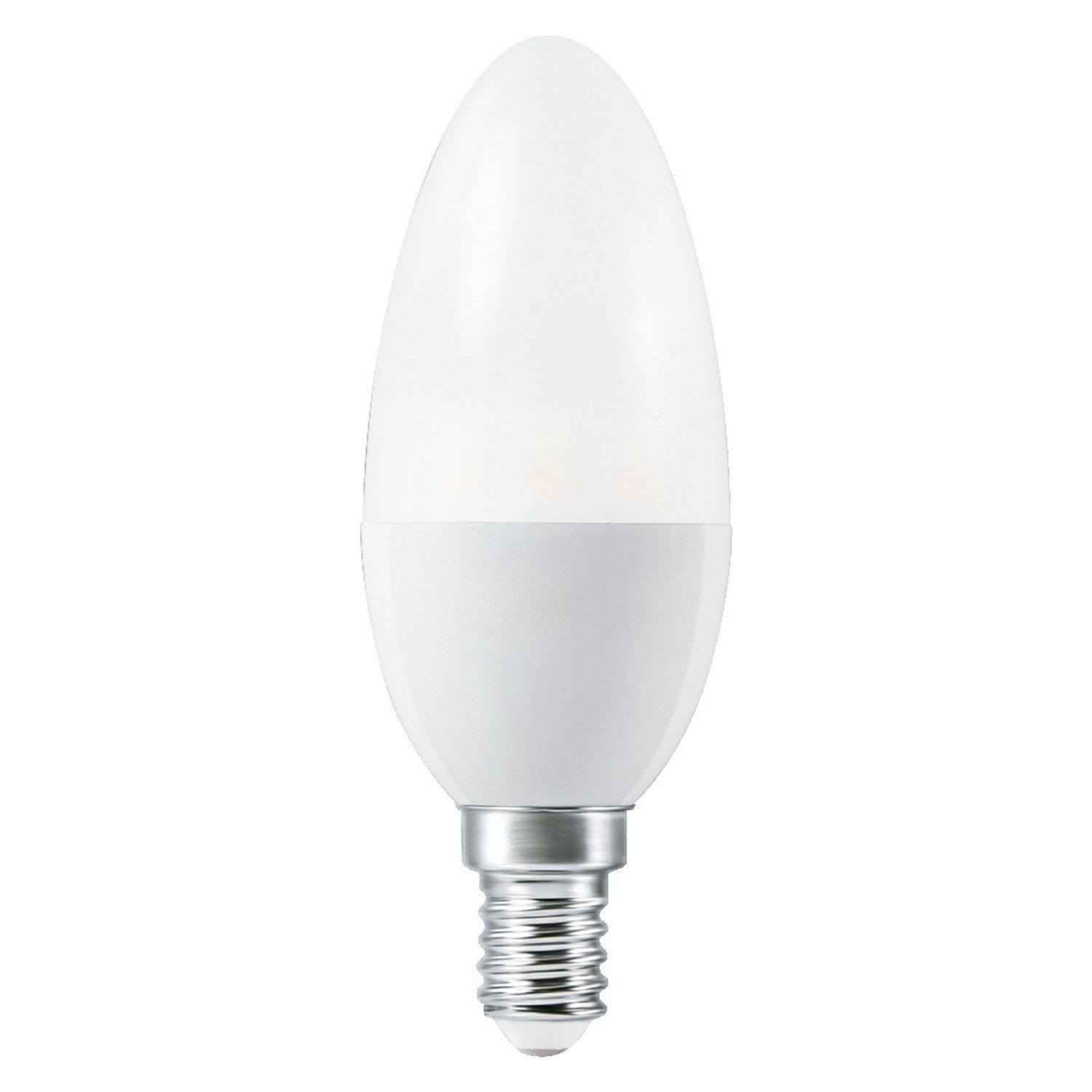Licht-Erlebnisse LED-Leuchtmittel LAMP, E14, Kerzenlampe E14 RGB CCT 470 lm Smart dimmbar Farbwechsel via App