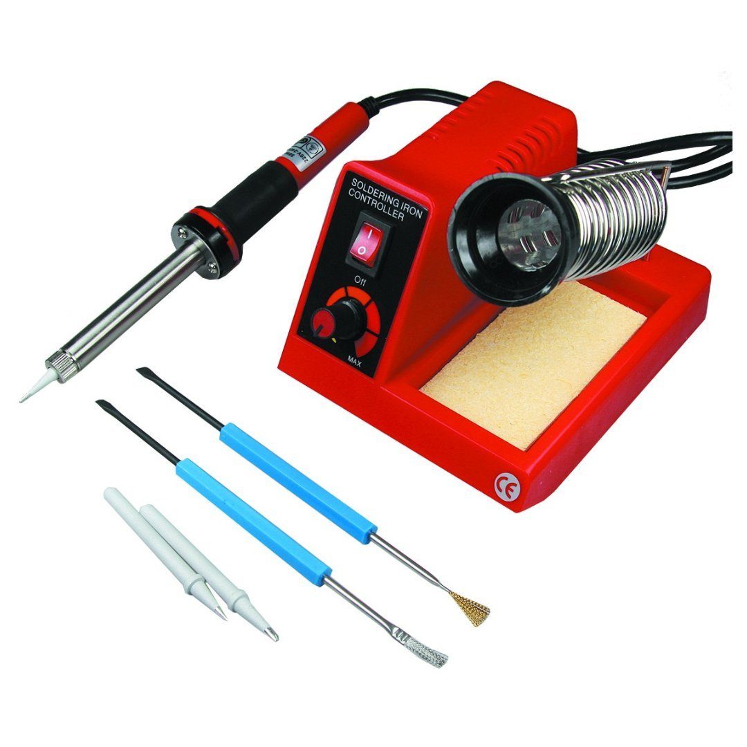 ChiliTec Elektroschweißgerät Lötstation "CT-LSK" regelbar 100-450°C 220V/58W