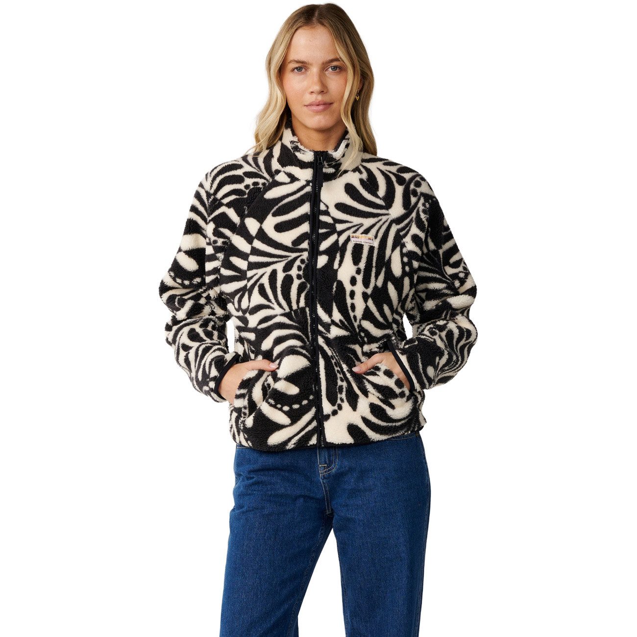 Rip Curl Fleecejacke Party Wave Polar Full-Zip Party Wave Polar Full-Zip