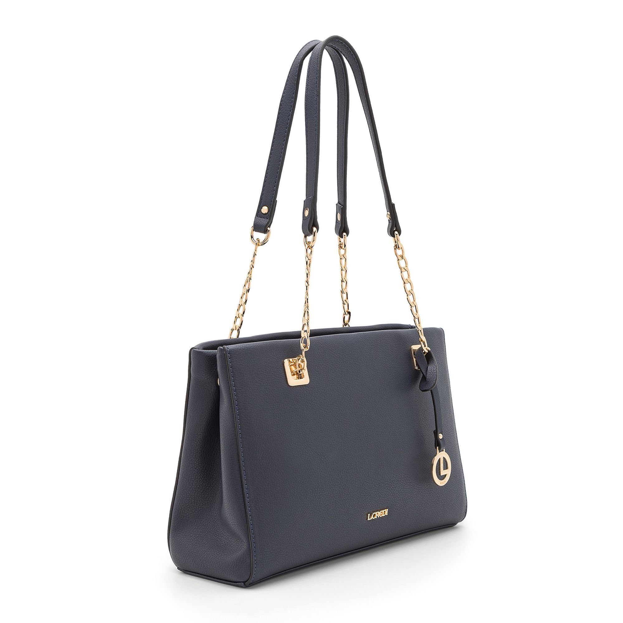 L. CREDI Schultertasche Karin, Polyurethan günstig online kaufen