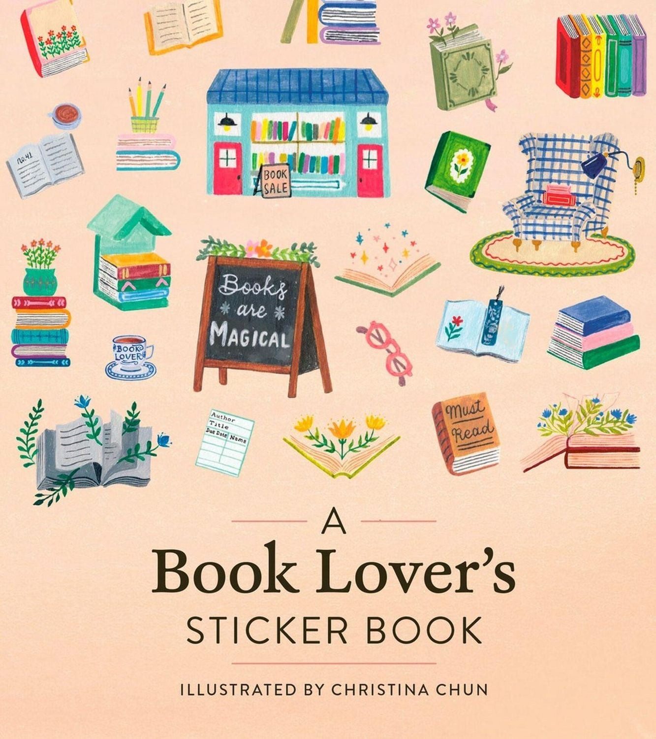 A Book Lover's Sticker Book / Workman Publishing