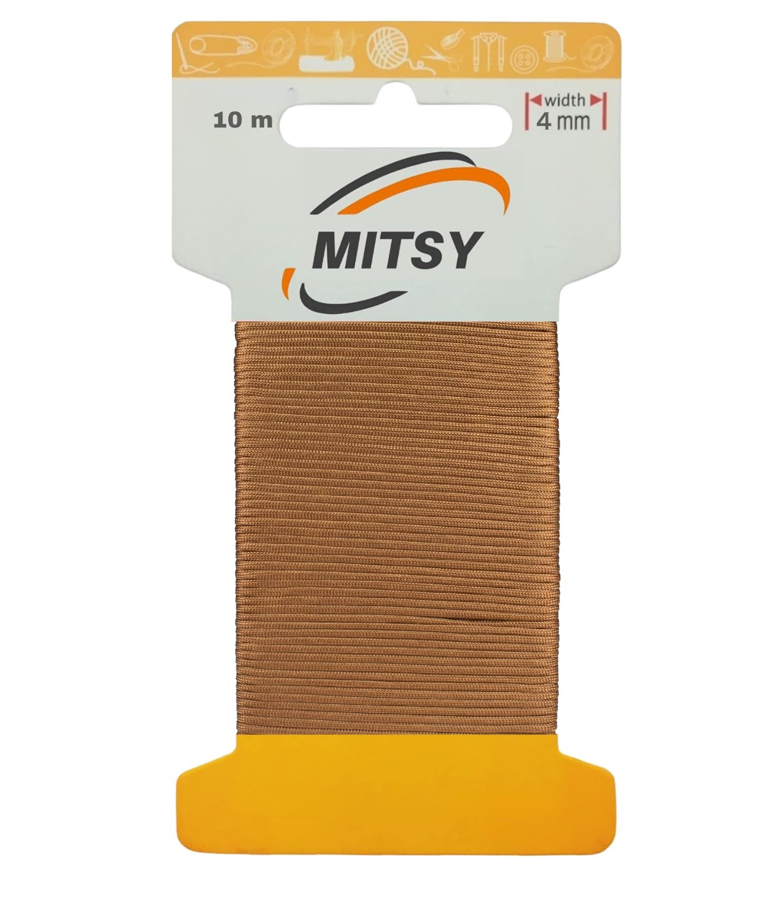 MITSY 4mm Paracord 550 Typ III – Starkes Nylonseil für Outdoor & Survival Seil (7-Kern Aufbau, Reißfest & Langlebig), Extra stark, 250 kg Belastbar, UV-beständig, für Camping & Hundeleinen