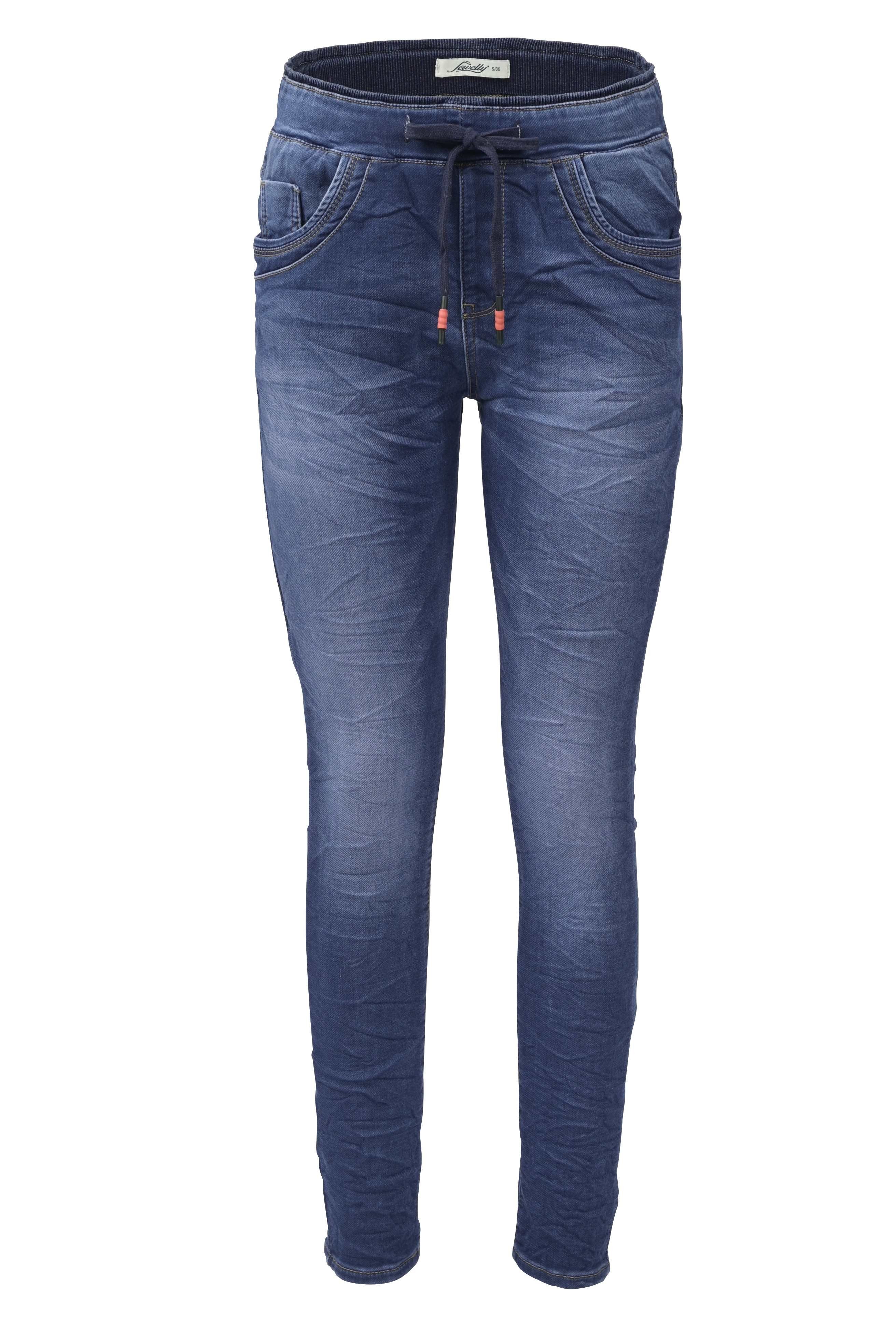 Jewelly Regular-fit-Jeans Joggpants Wohlfühlhose Jogging Baggy günstig online kaufen