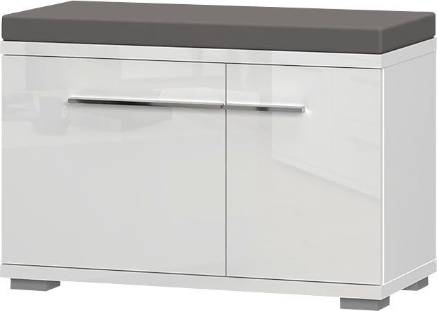 OTTO home Garderoben-Set Piano, (Set, 5-St), UV lackiert, kratzfest, hochglänzend, Soft-Close Funktion