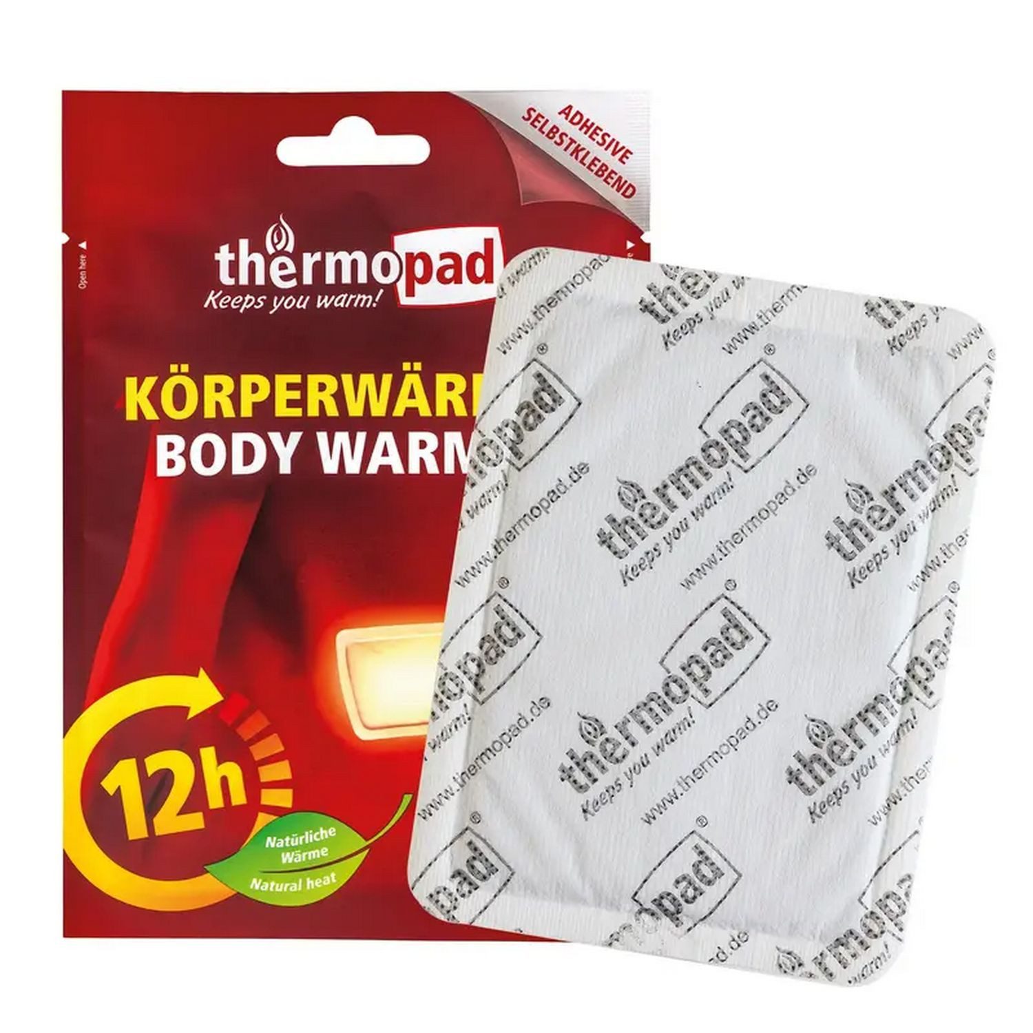 Thermopad Körperwärmer THERMOPAD 1x Körperwärmer Rückenwärmer 12 Std Wärme 78030