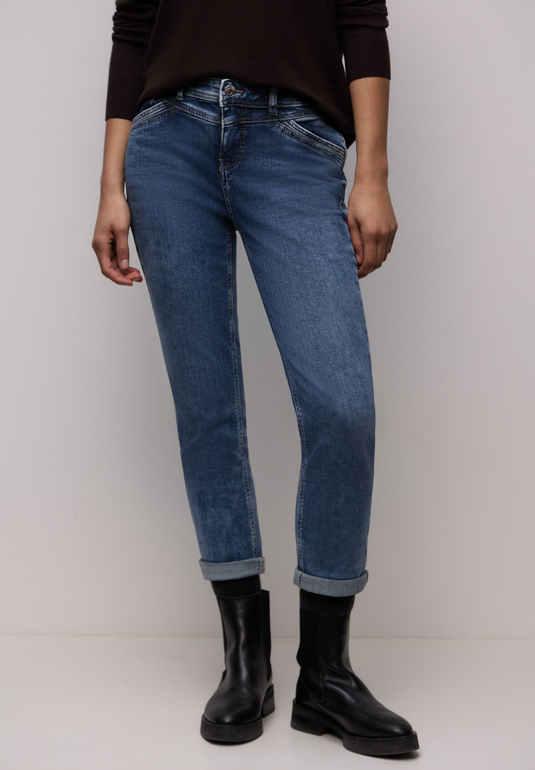 STREET ONE Comfort-fit-Jeans 5-Pocket-Style günstig online kaufen