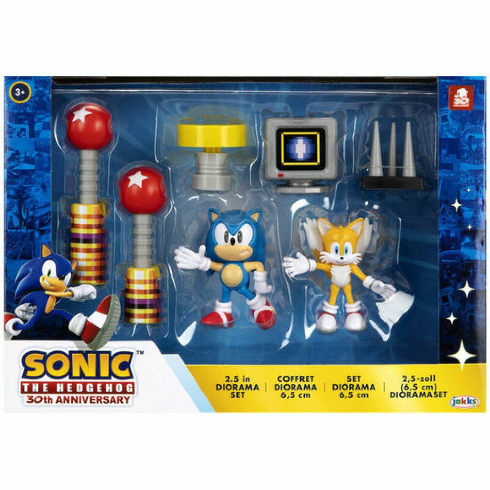 Jakks Pacific Actionfigur Sonic The Hedgehog Diorama-Set