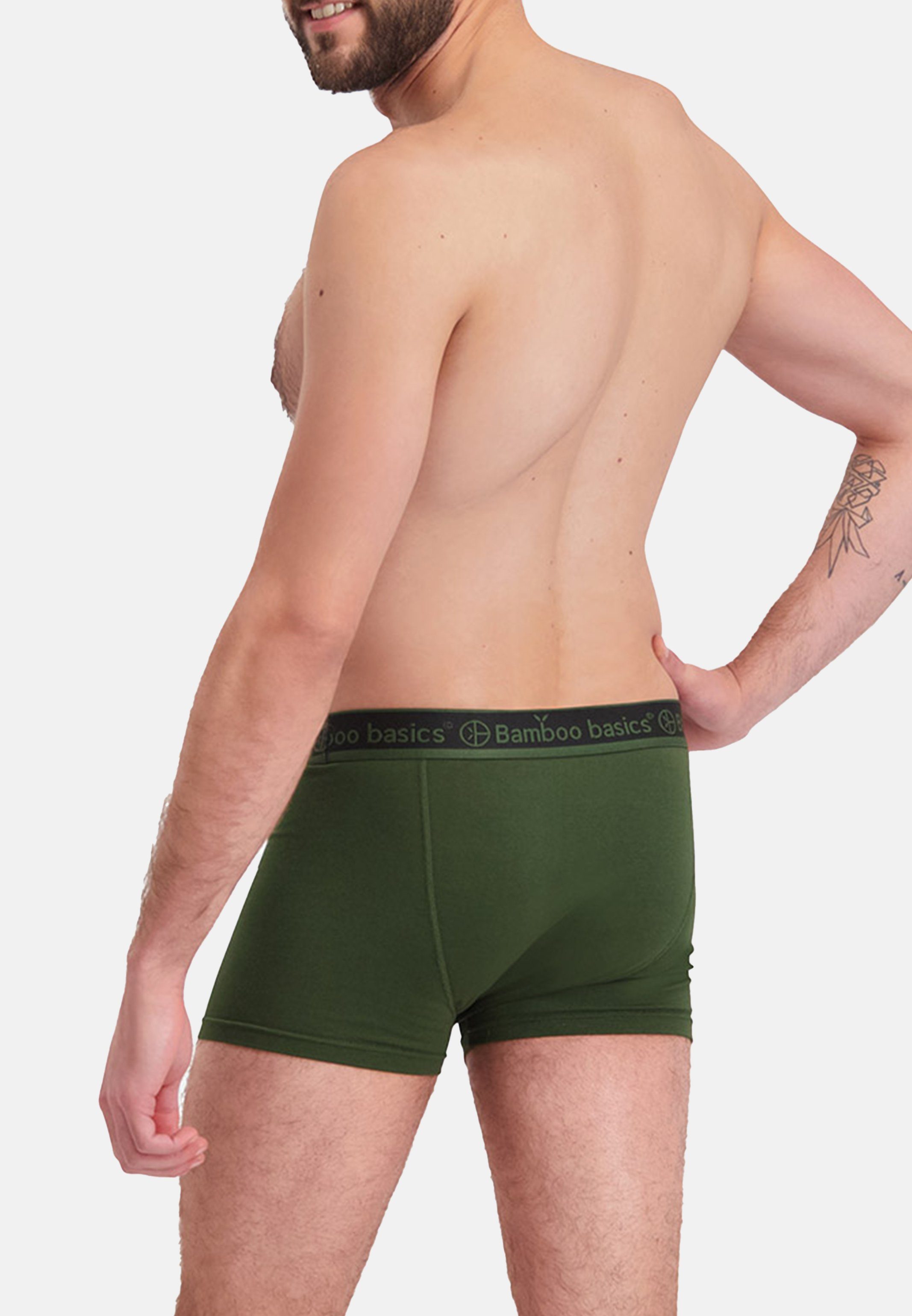 Bamboo basics Retro Boxer 3er Pack Liam (Spar-Set, 3-St) Retro Short / Pant - ohne Eingriff