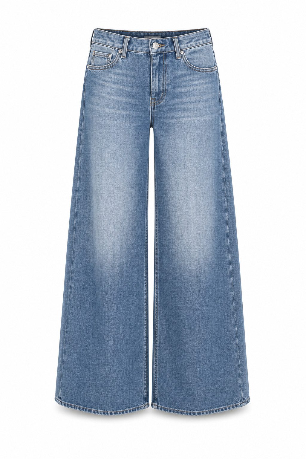 GANG Weite Jeans 94CARLOTTA PALAZZO - Jeans Damen - Wide Leg Jeans