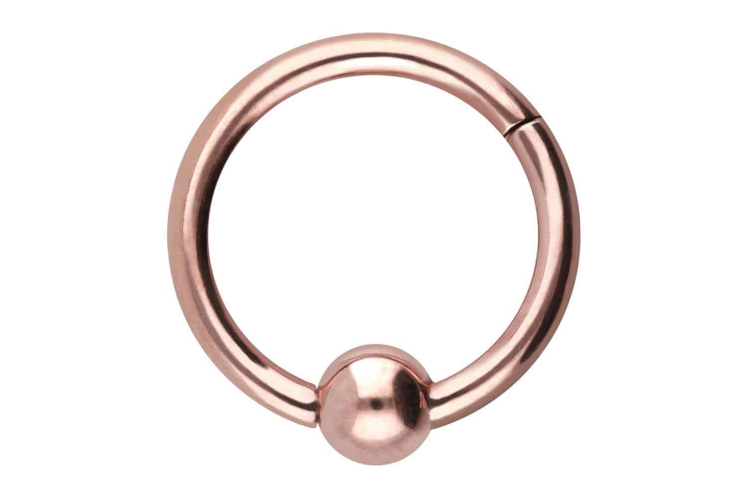 PIERCINGLINE Nasenpiercing Titan Segmentring Clicker KUGEL Ohrpiercing Sept günstig online kaufen