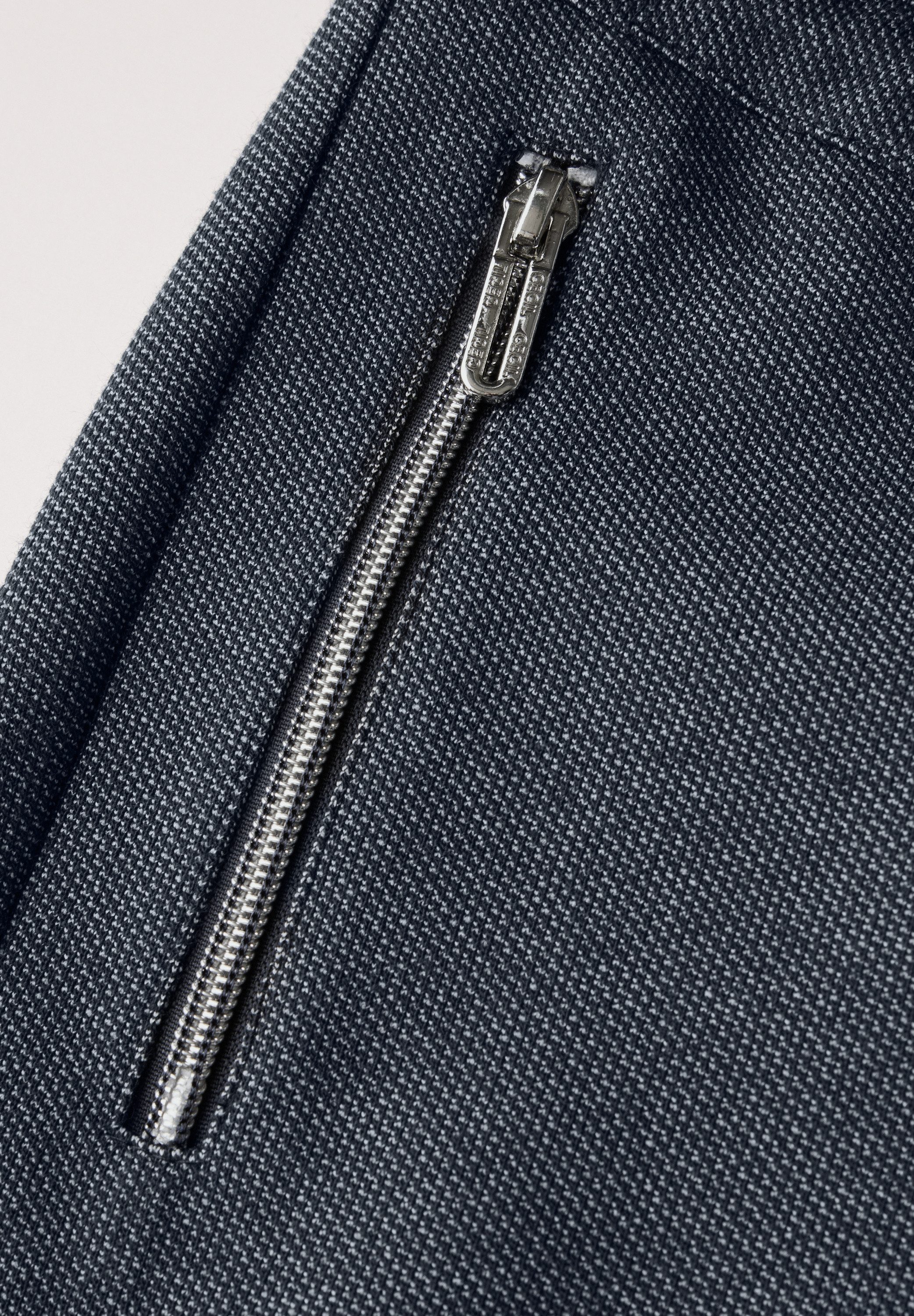 CECIL Stoffhose im elastischen Materialmix