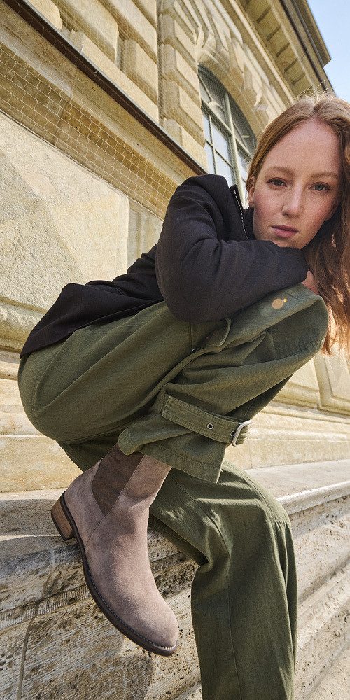 Gabor Stiefelette, Blockabsatz, Boots mit herausnehmbarer Innensohle