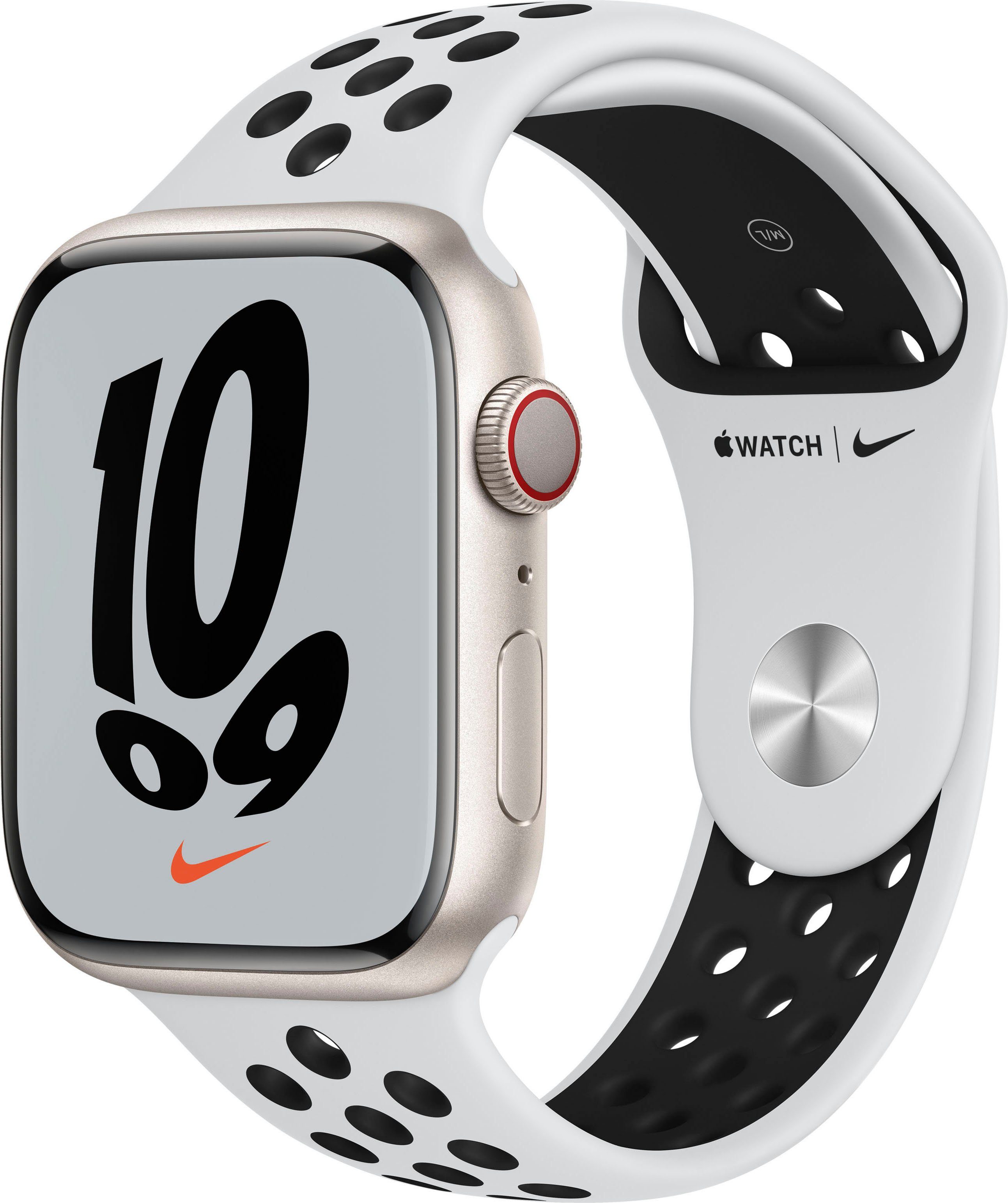 Apple Nike Series 7 GPS + Cellular, 45mm Smartwatch (Watch OS 8)