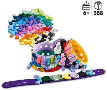 LEGO® Konstruktionsspielsteine Armbanddesign Kreativset (41807), LEGO® DOTS, (388 St), Made in Europe