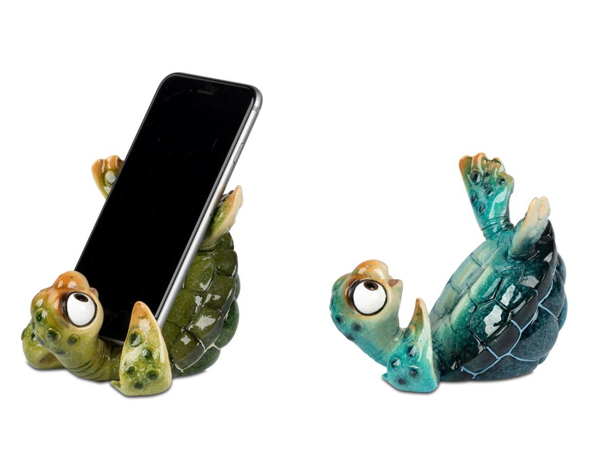 formano Dekofigur Schildkröte Harry blau Handy-Halter günstig online kaufen