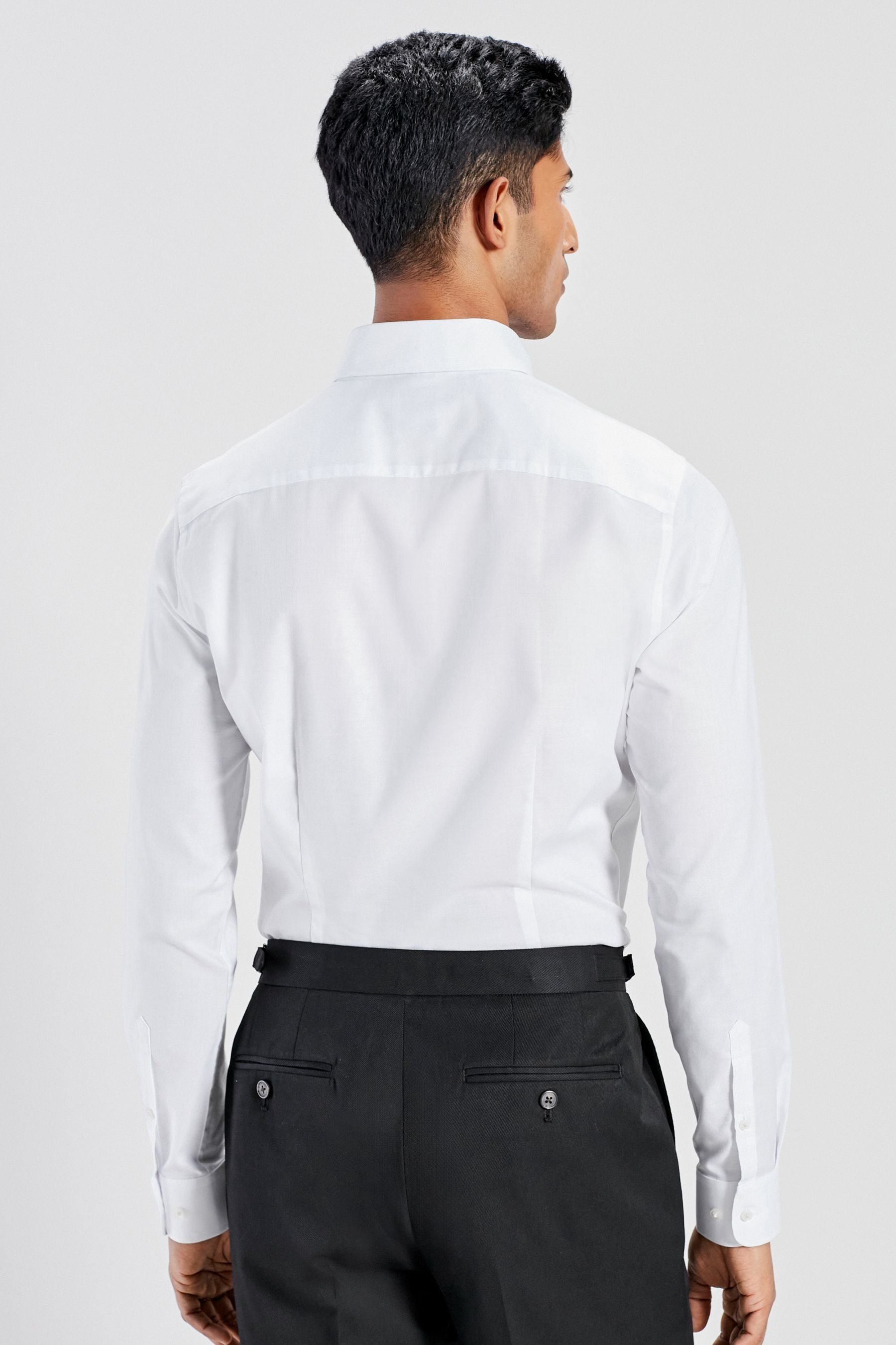 Next Langarmhemd Pflegeleichtes Skinny Fit Oxford-Hemd günstig online kaufen