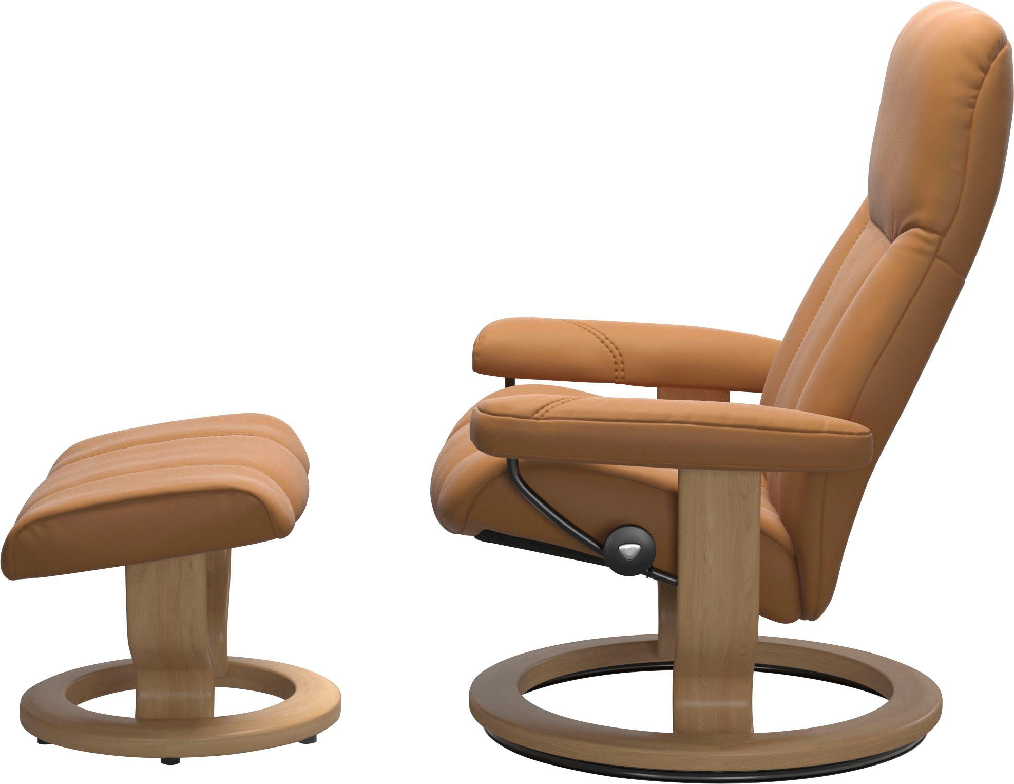 Stressless® Relaxsessel Consul, mit Classic Base, Größe S, Gestell Eiche