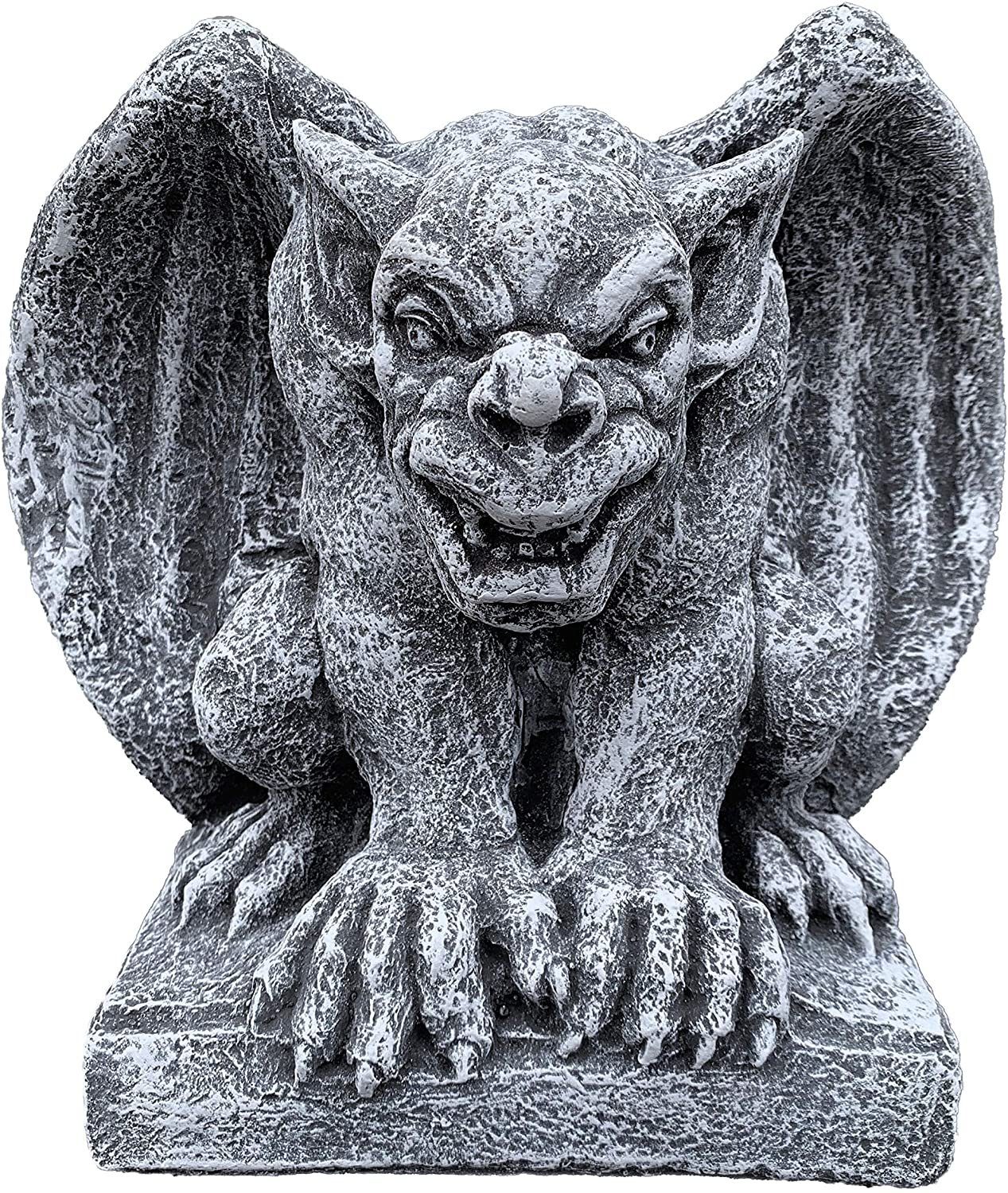 Stone and Style Gartenfigur Gargoyle Sockel auf Steinfigur