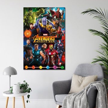 PYRAMID Poster Avengers Infinity War Poster Helden 61 x 91,5 cm