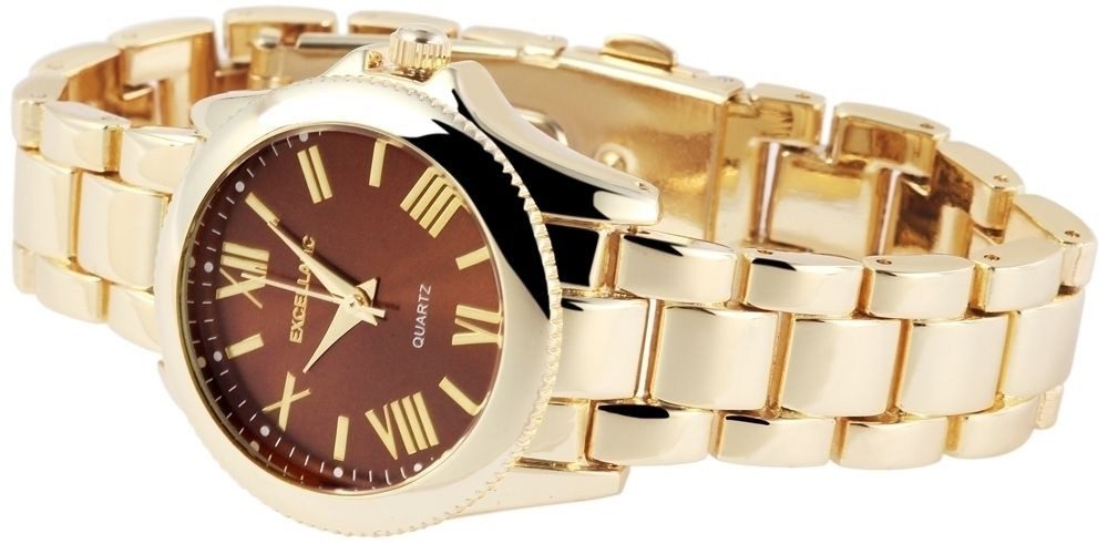 EXCELLANC Quarzuhr 180307000033 Excellanc Damenuhr mit Metallarmband günstig online kaufen