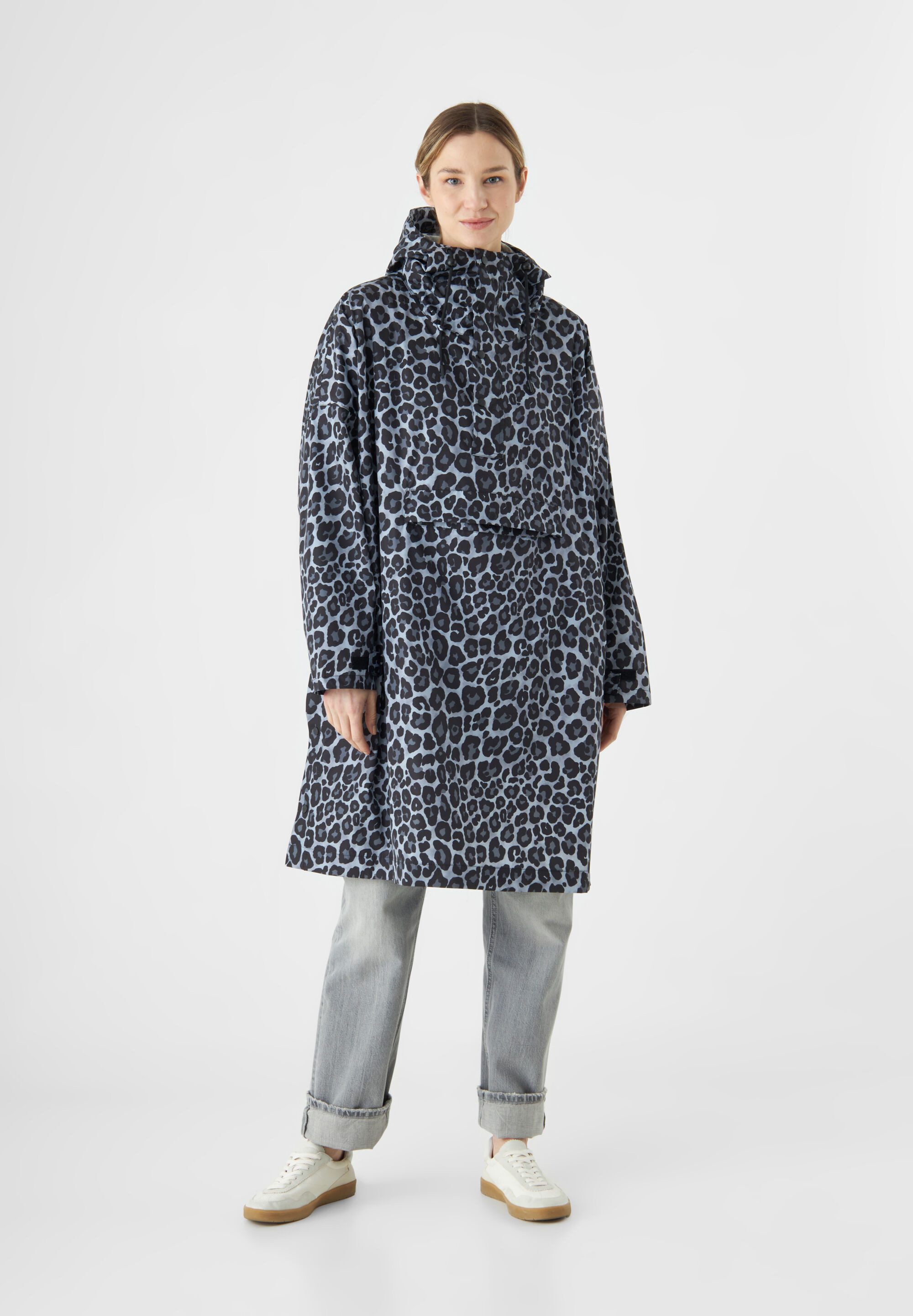 Codello Poncho im Leopardenmuster